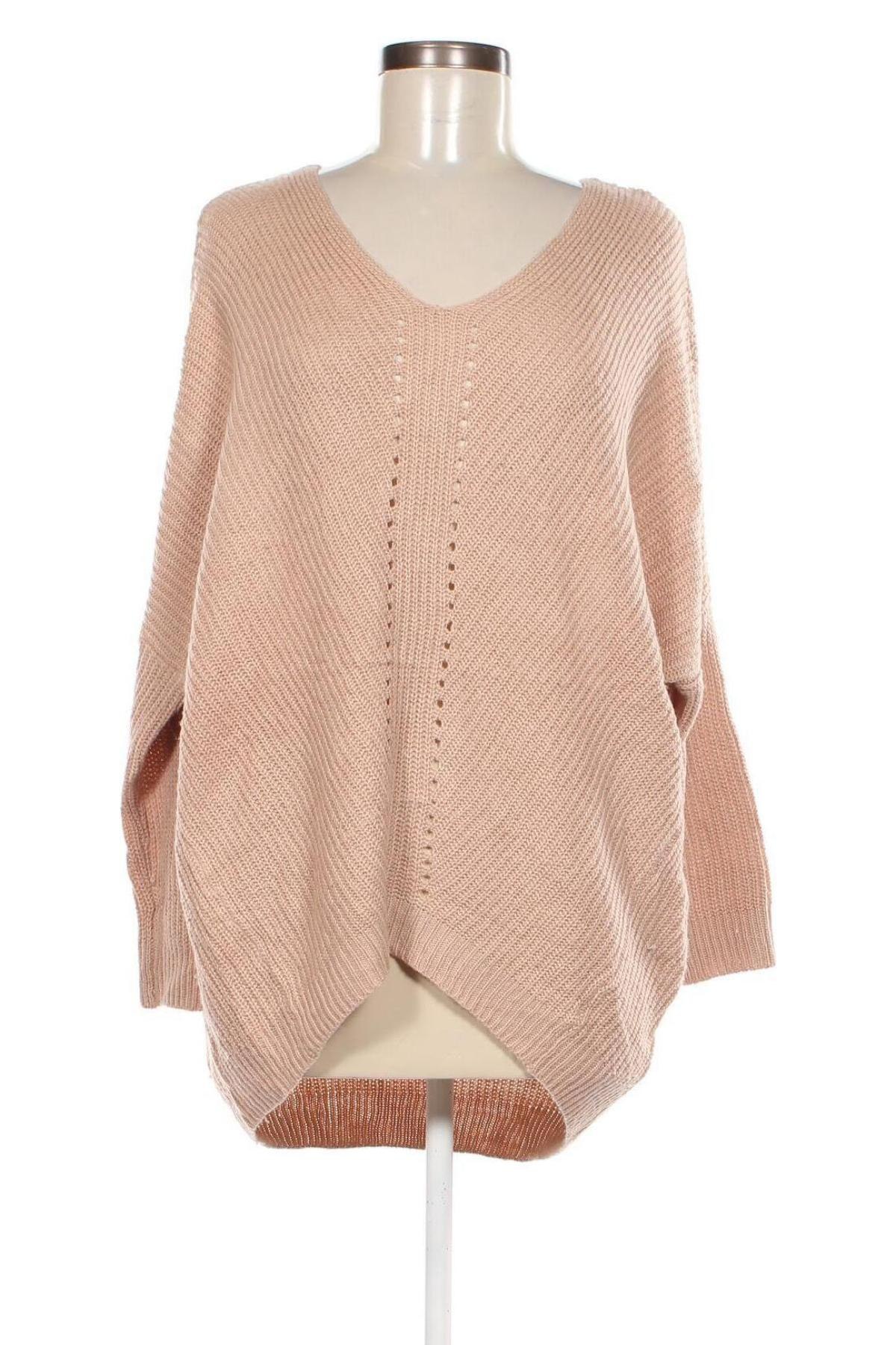 Damenpullover Charlotte Russe, Größe M, Farbe Beige, Preis 11,49 €