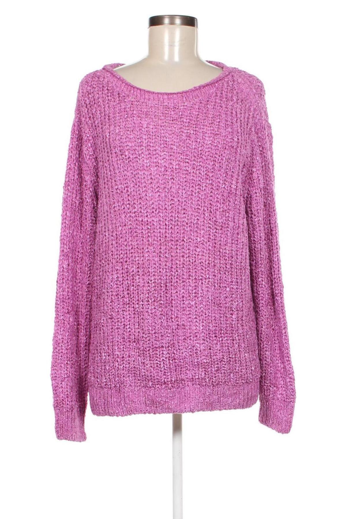 Damenpullover Comma,, Größe L, Farbe Lila, Preis 13,49 €