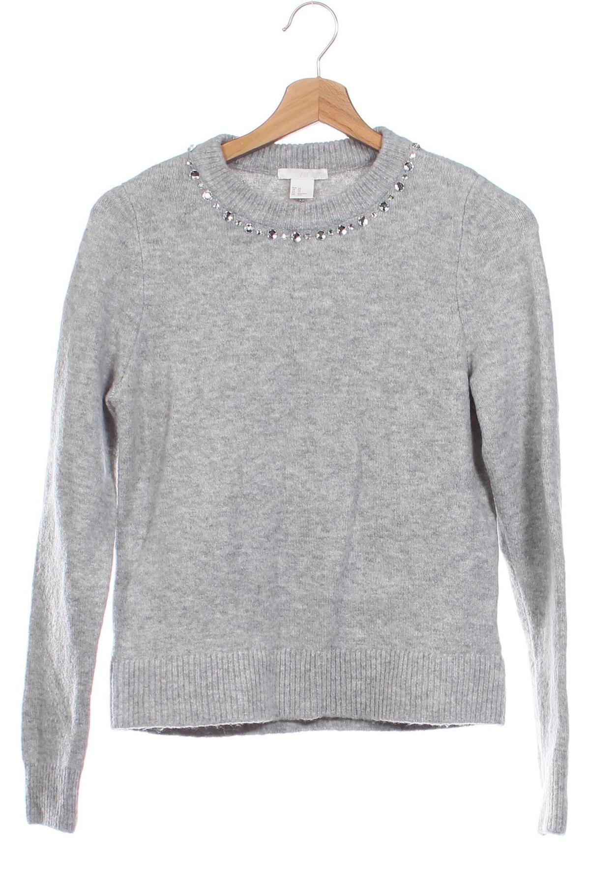 Damenpullover H&M, Größe XS, Farbe Grau, Preis 10,99 €