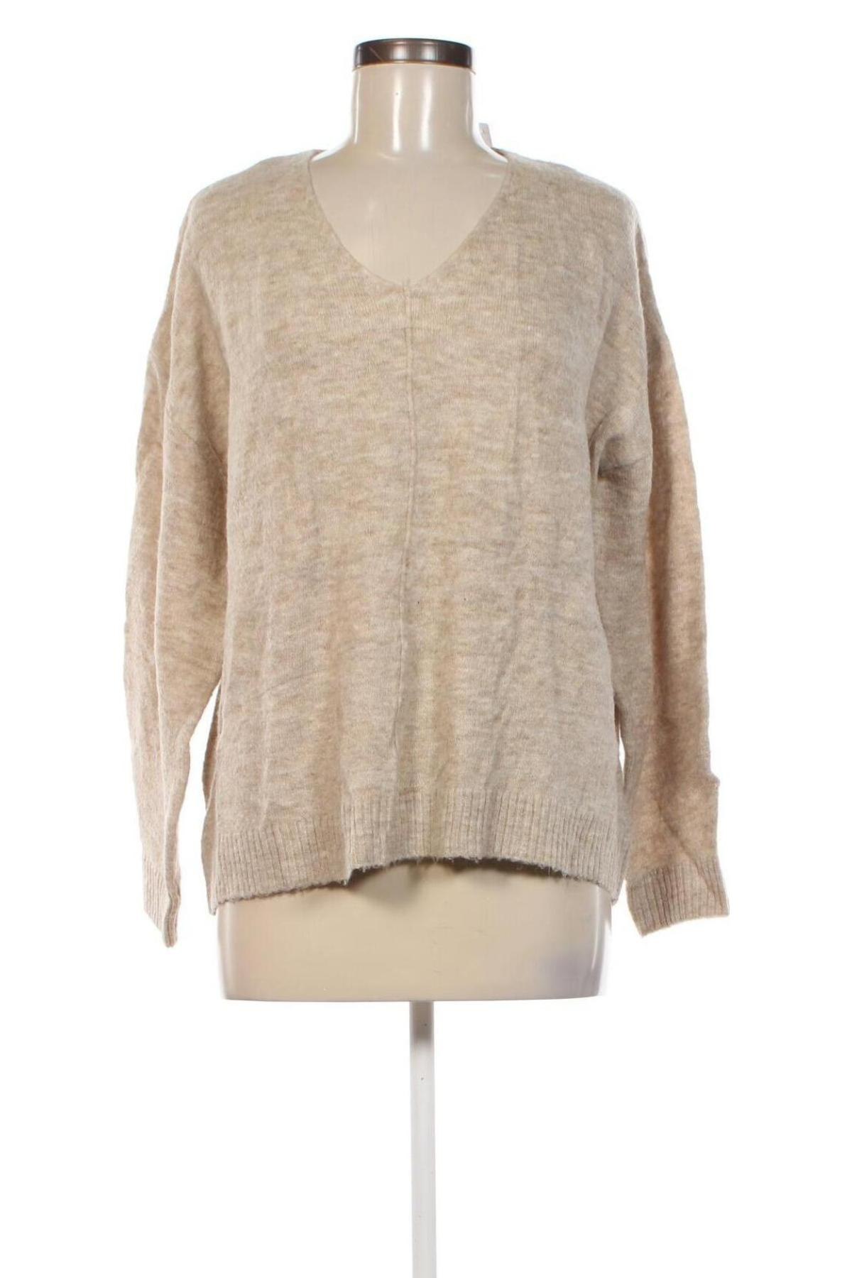 Damenpullover H&M, Größe L, Farbe Beige, Preis 11,49 €