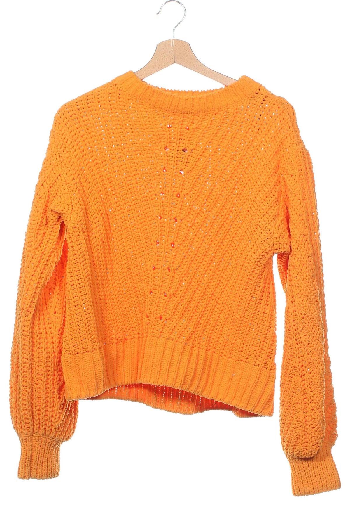 Damski sweter H&M, Rozmiar XS, Kolor Pomarańczowy, Cena 44,99 zł