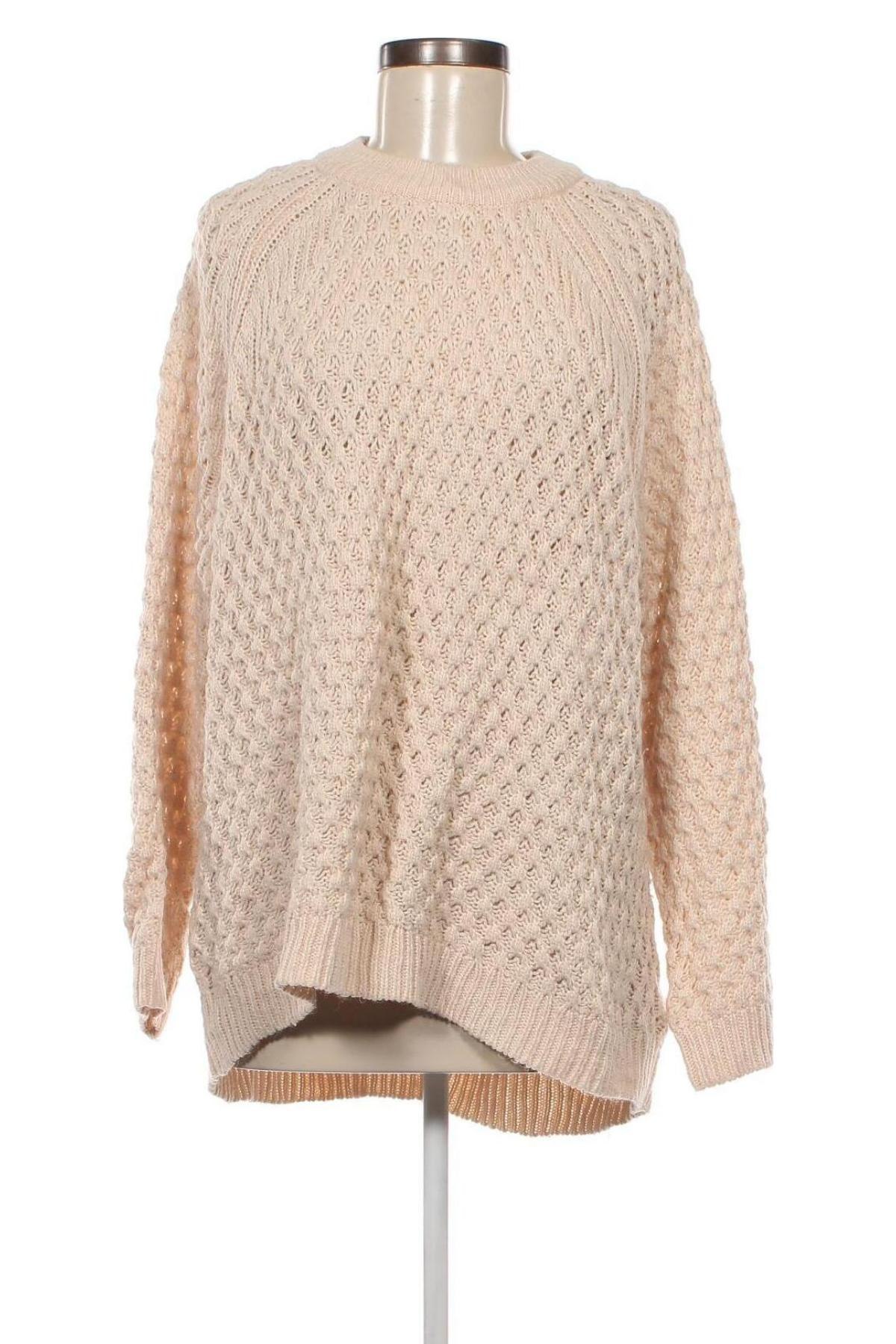 Damenpullover H&M, Größe M, Farbe Ecru, Preis 10,49 €