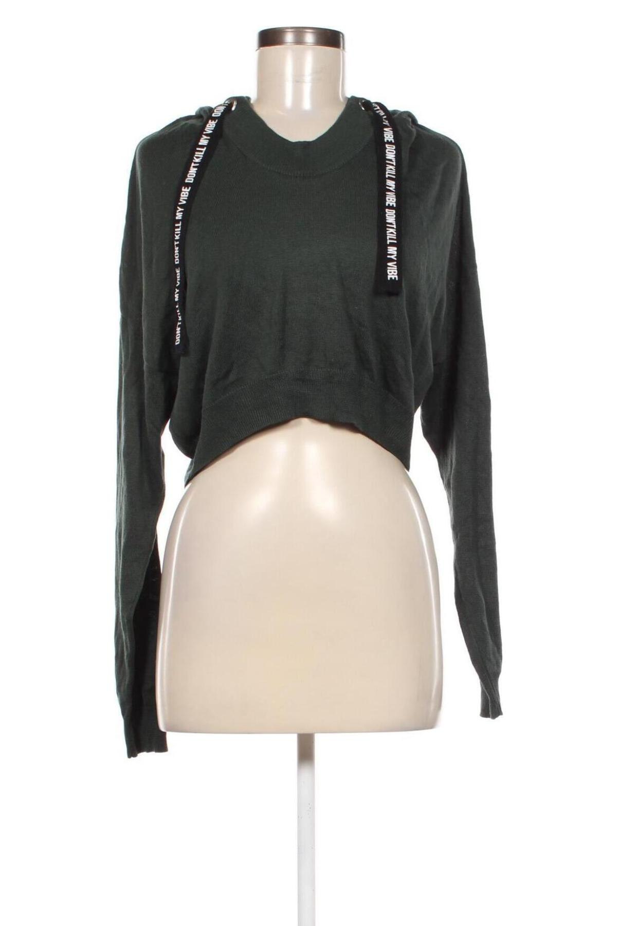 Pulover de femei H&M Divided, Mărime S, Culoare Verde, Preț 95,99 Lei