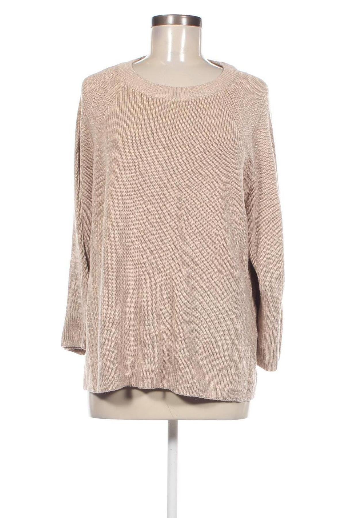 Damenpullover Hallhuber, Größe XXL, Farbe Beige, Preis 28,49 €