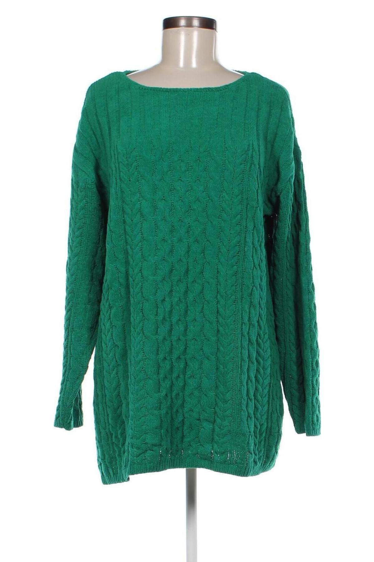 Damenpullover J.Jill, Größe L, Farbe Grün, Preis € 15,99