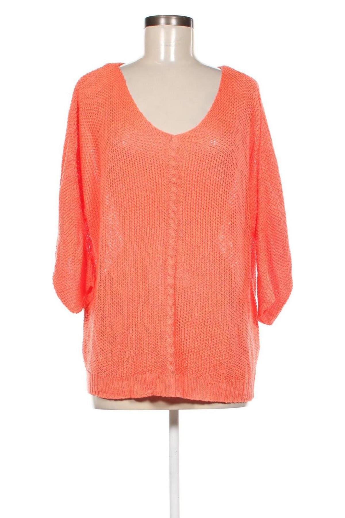 Damenpullover Jean Pascale, Größe XL, Farbe Orange, Preis € 20,49