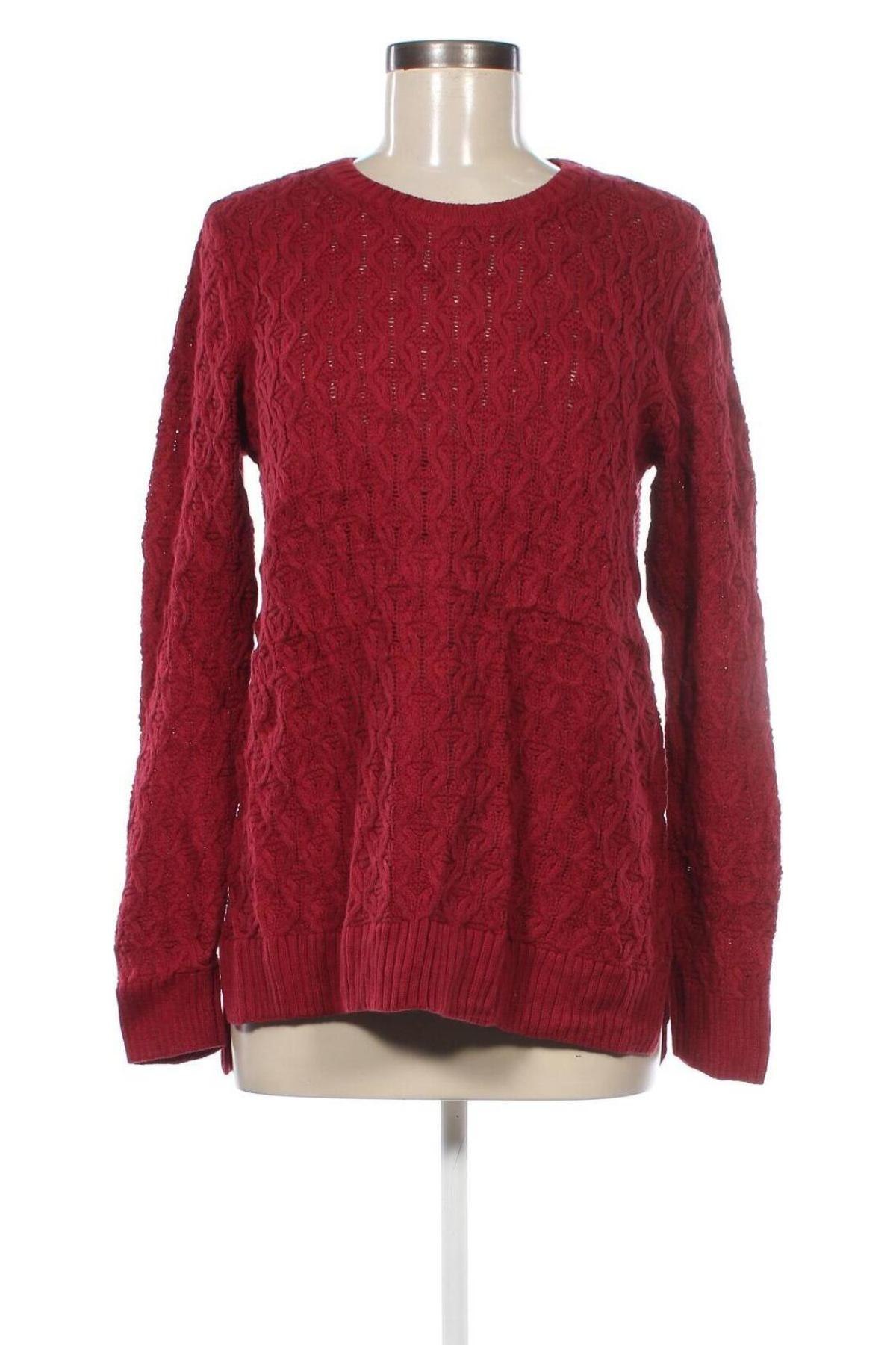 Damenpullover Jeanne Pierre, Größe M, Farbe Rot, Preis € 20,49