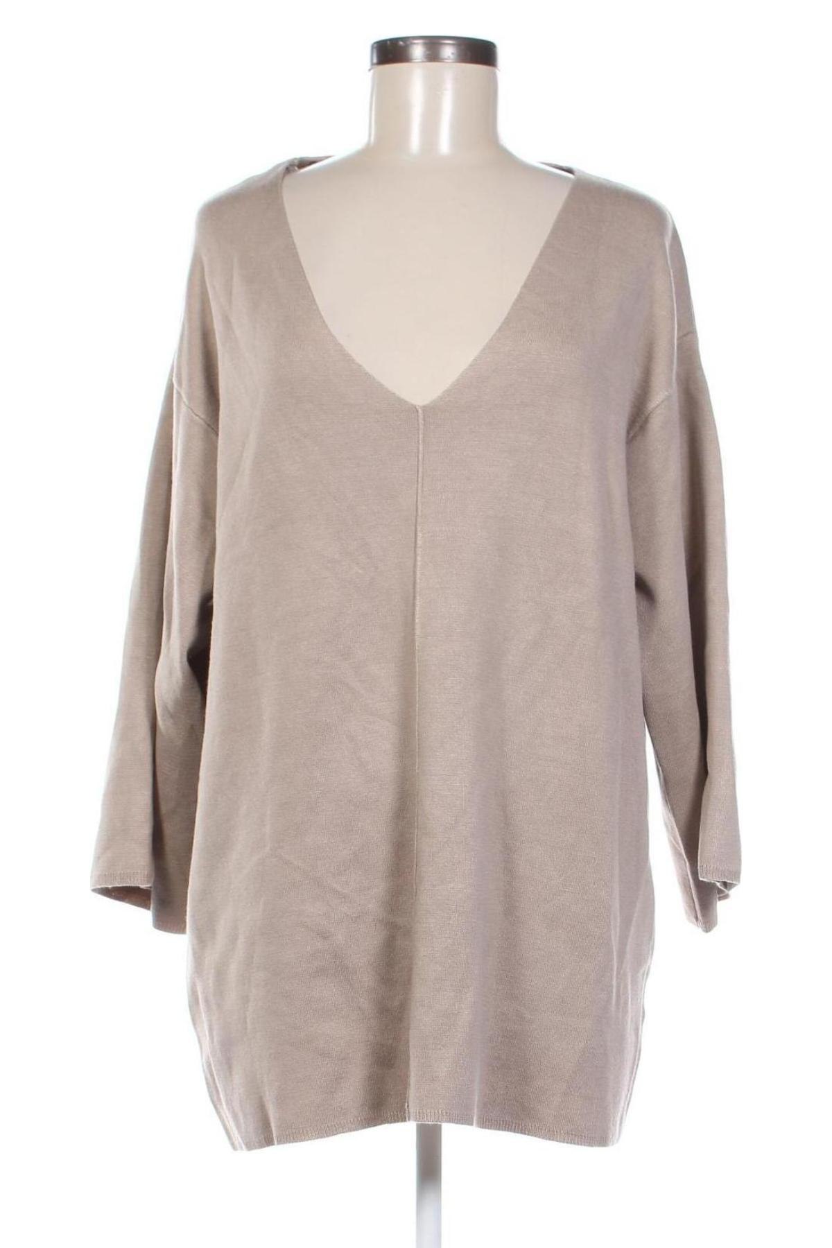 Damenpullover Lindex, Größe L, Farbe Beige, Preis 32,49 €