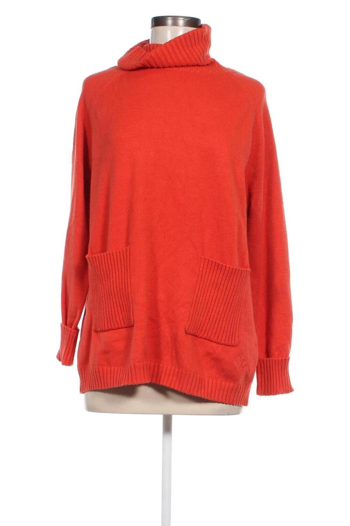 Damenpullover Malvin, Größe L, Farbe Orange, Preis € 36,55