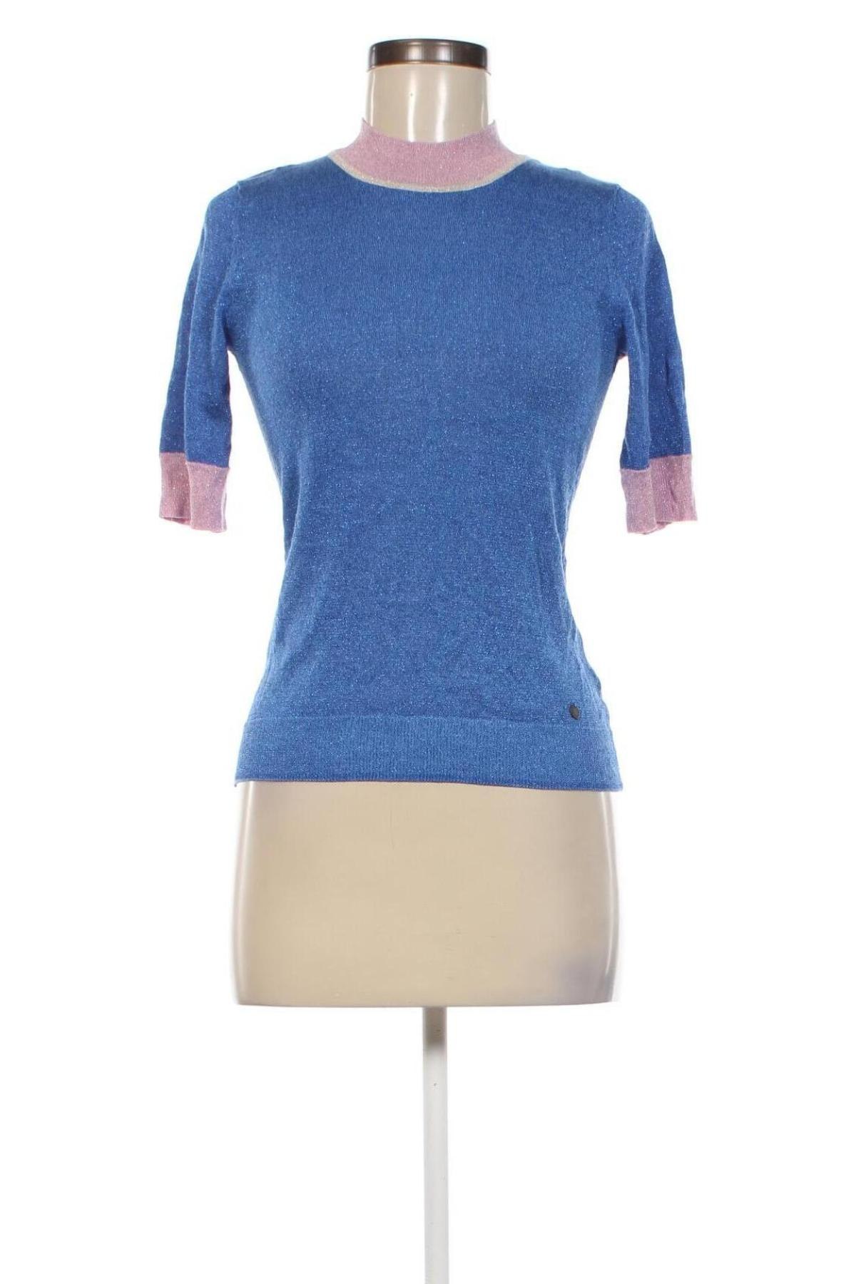 Damenpullover Numph, Größe S, Farbe Blau, Preis 19,99 €