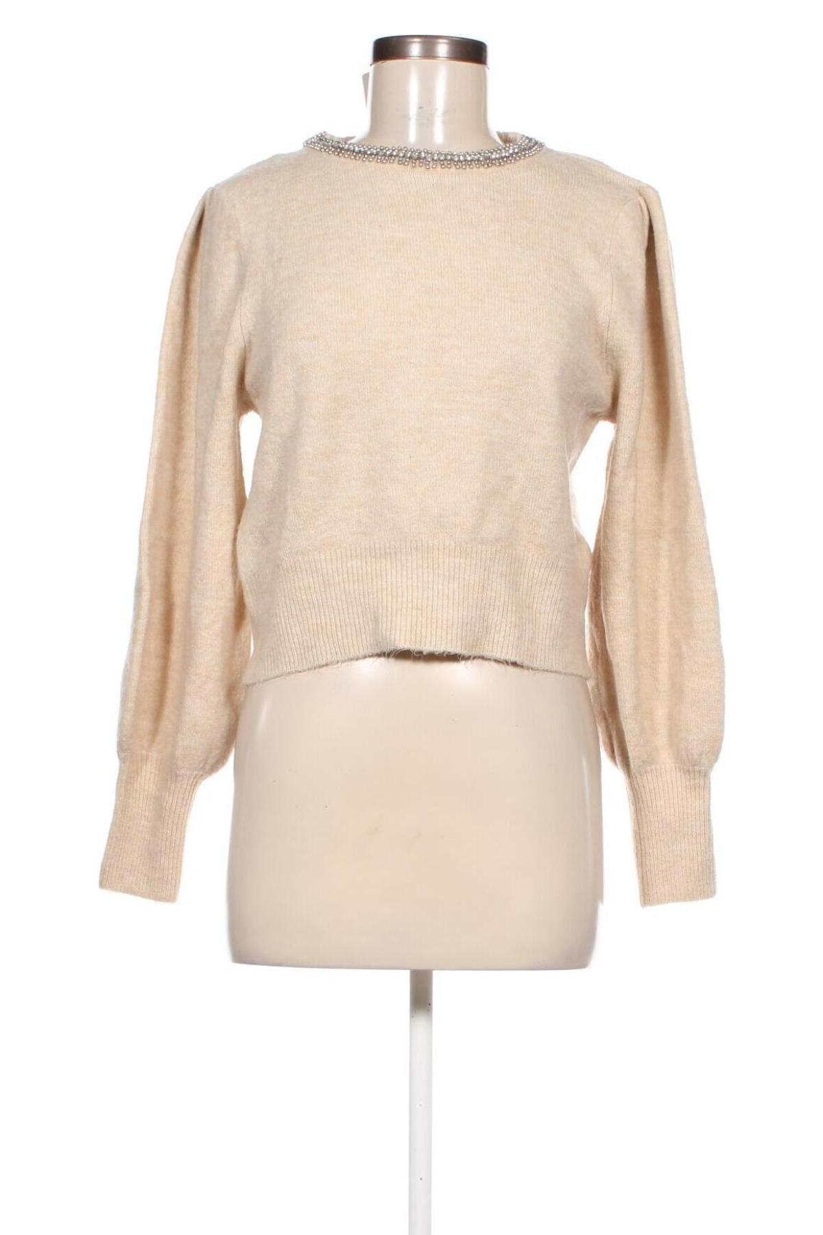 Damenpullover ONLY, Größe XS, Farbe Beige, Preis 10,99 €