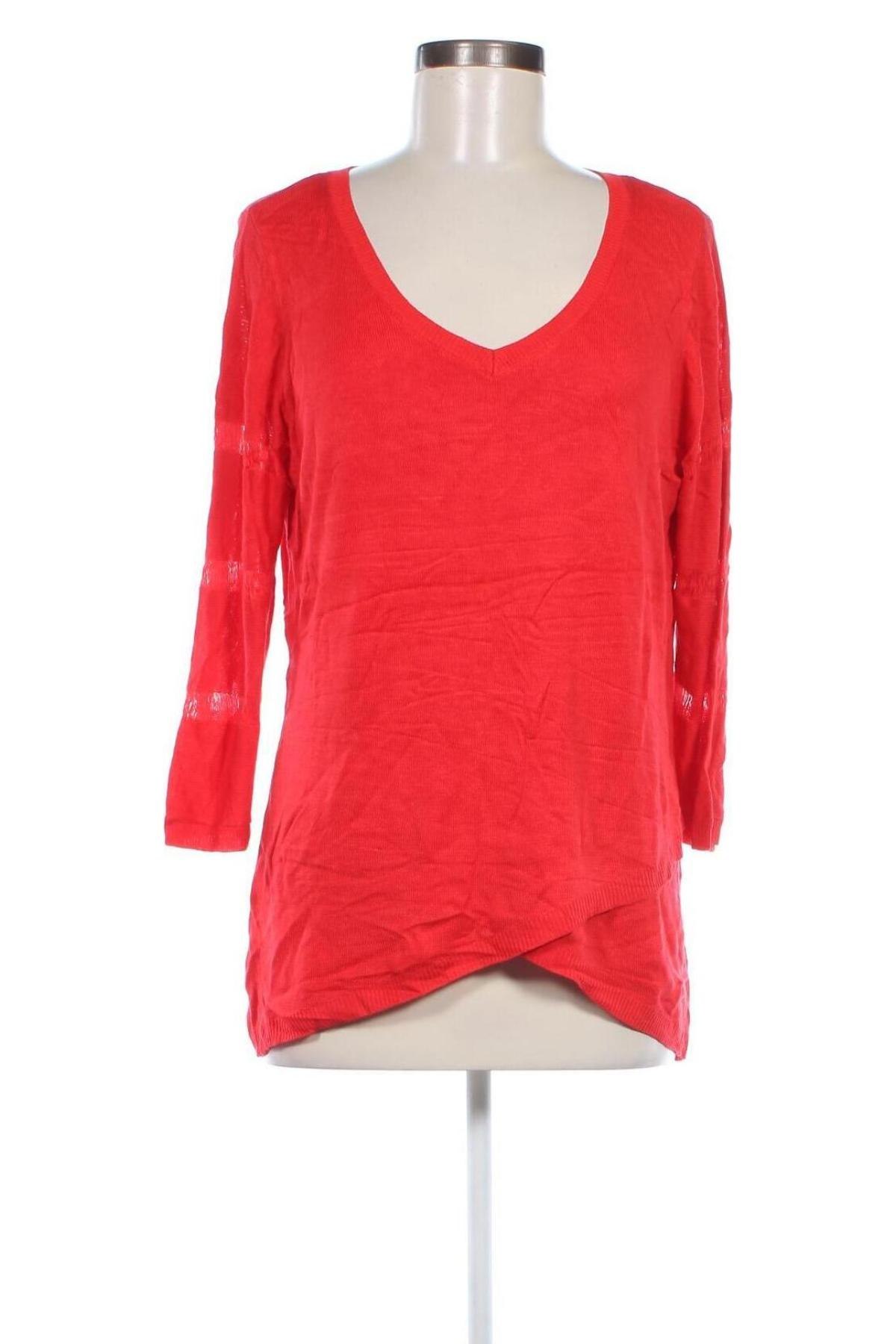 Damenpullover Rockmans, Größe L, Farbe Rot, Preis € 24,99