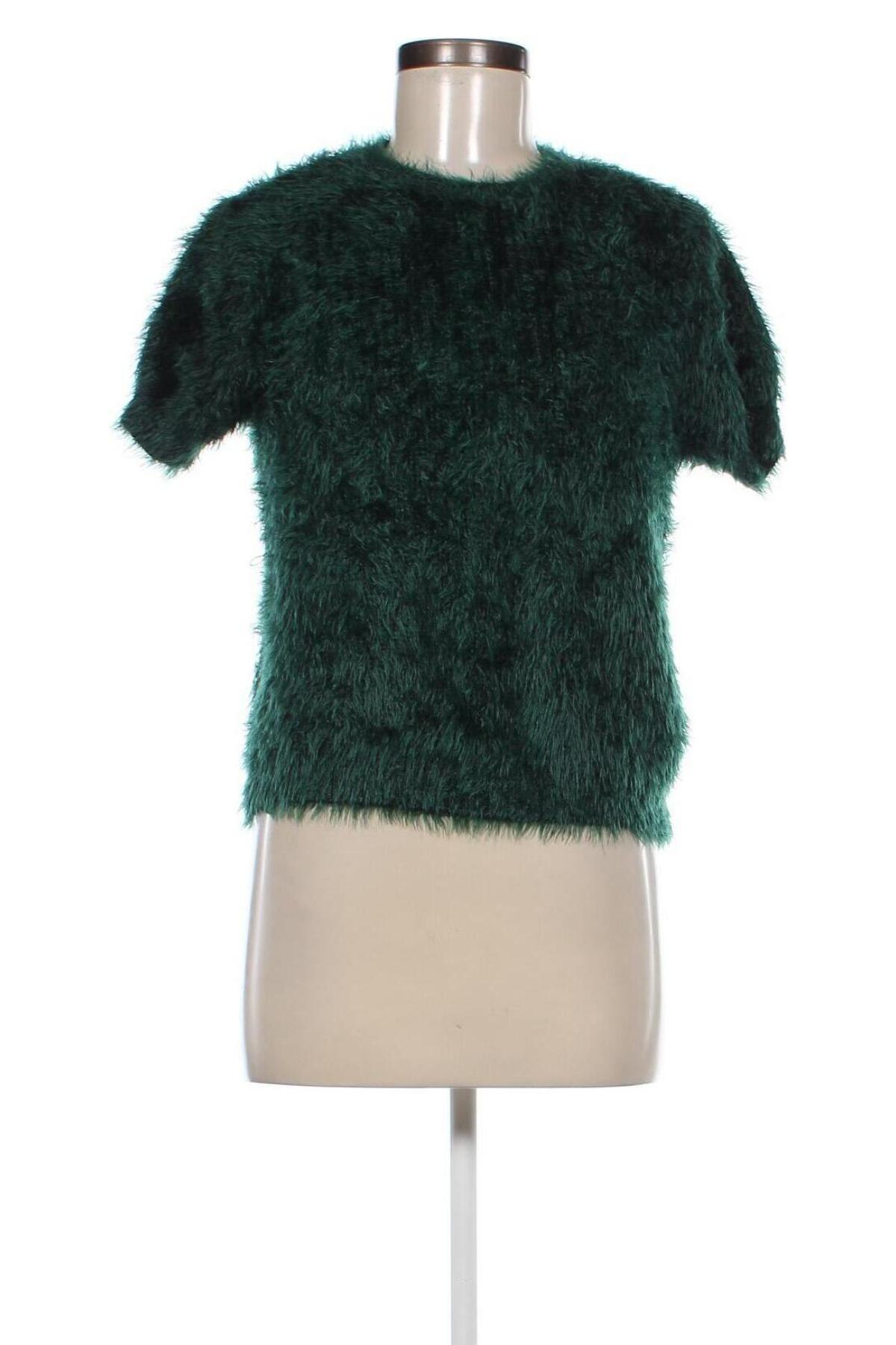 Pulover de femei Stradivarius, Mărime M, Culoare Verde, Preț 73,98 Lei