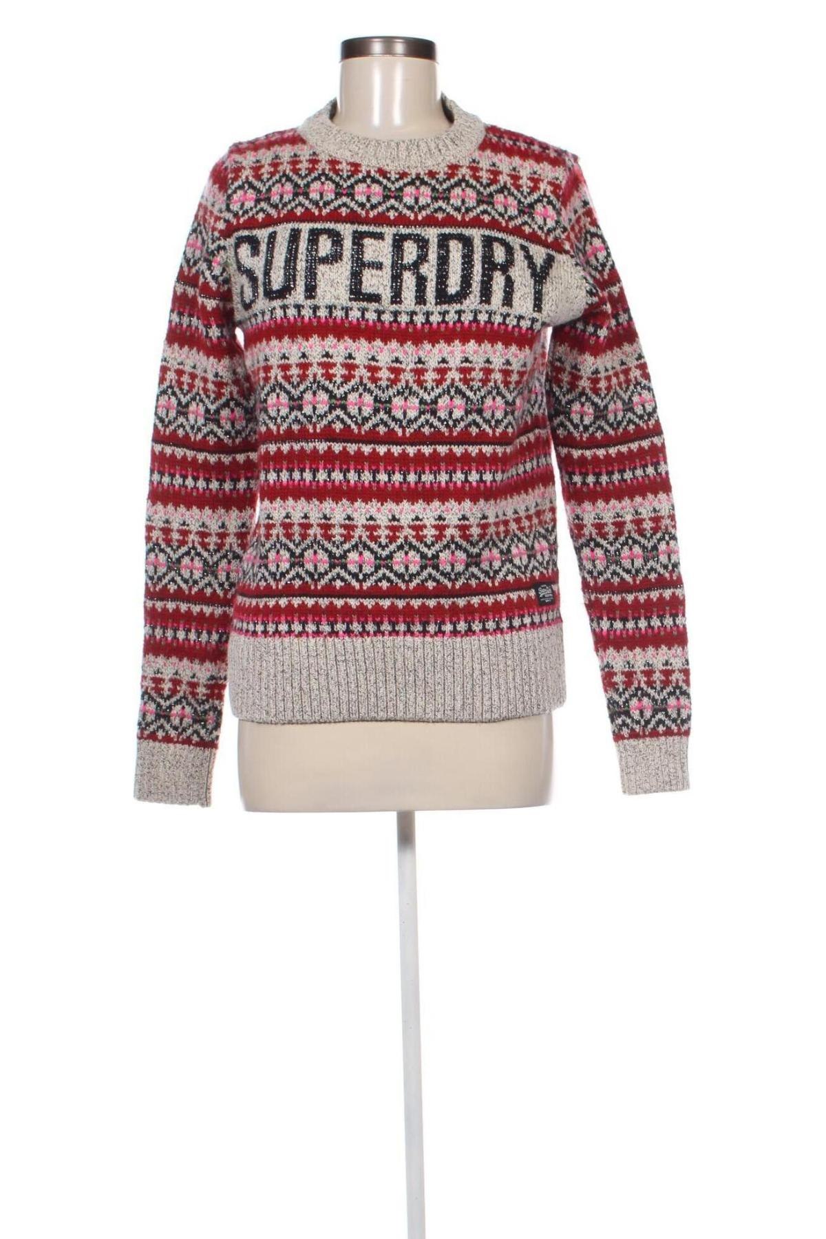 Damenpullover Superdry, Größe L, Farbe Mehrfarbig, Preis 16,99 €