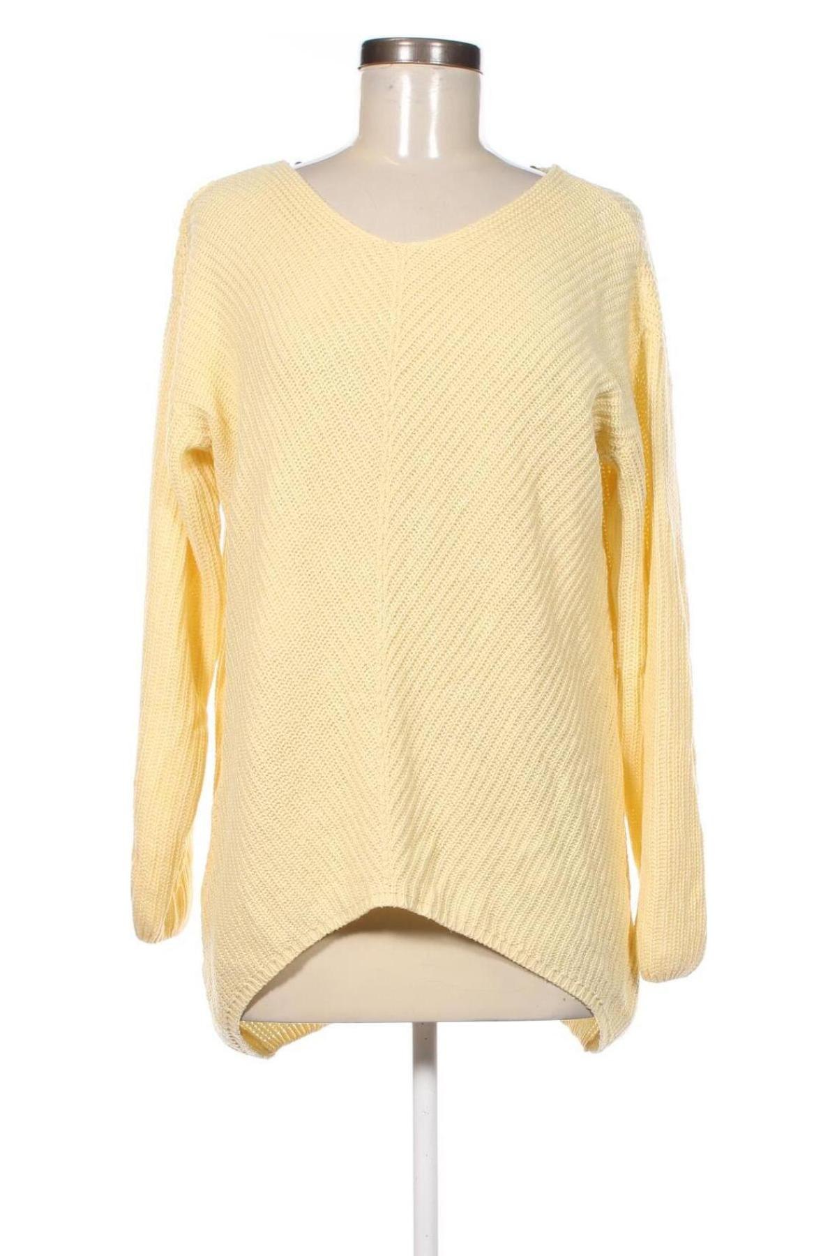 Damenpullover Takko Fashion, Größe L, Farbe Gelb, Preis 6,99 €