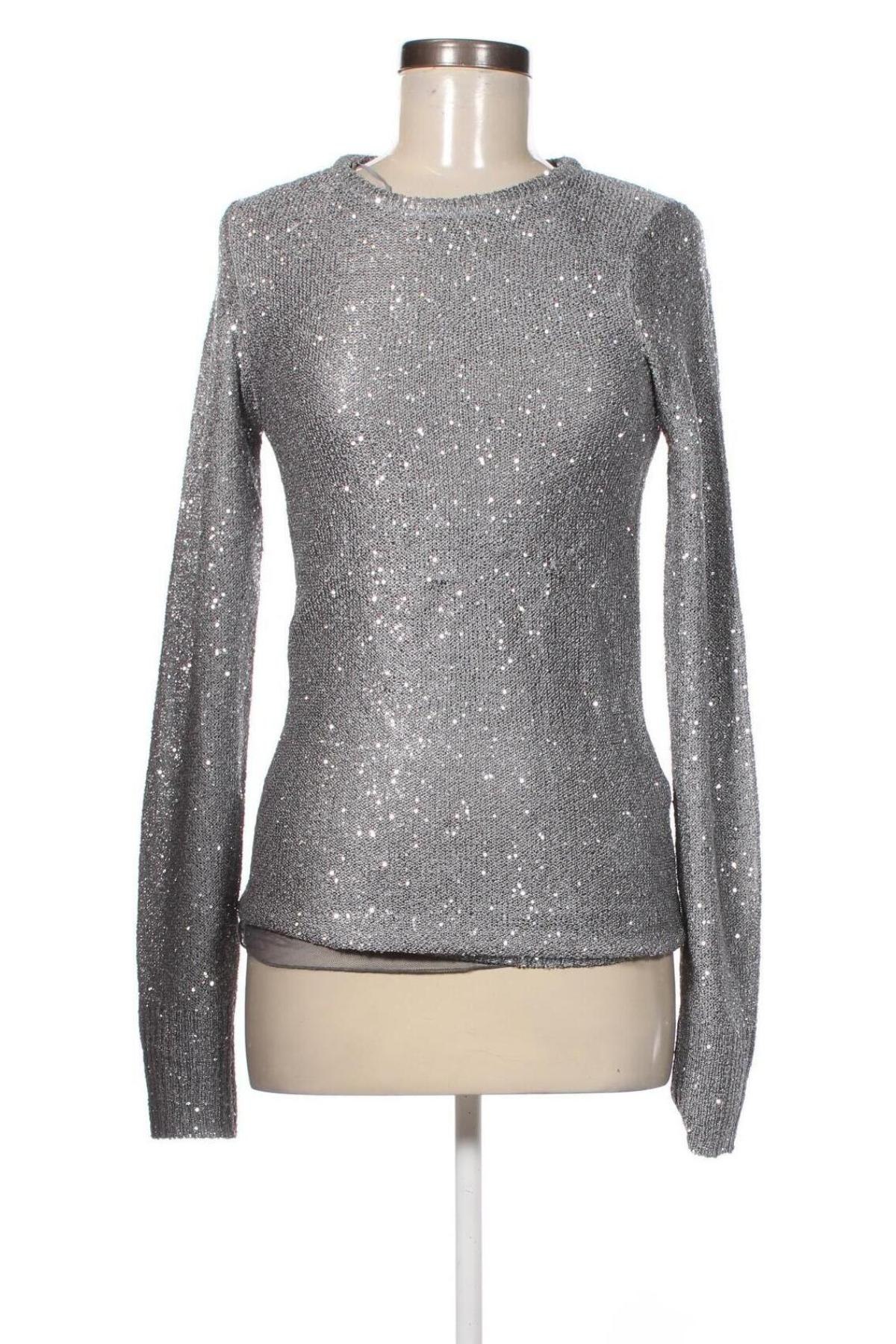 Damenpullover Zara, Größe M, Farbe Silber, Preis € 18,99