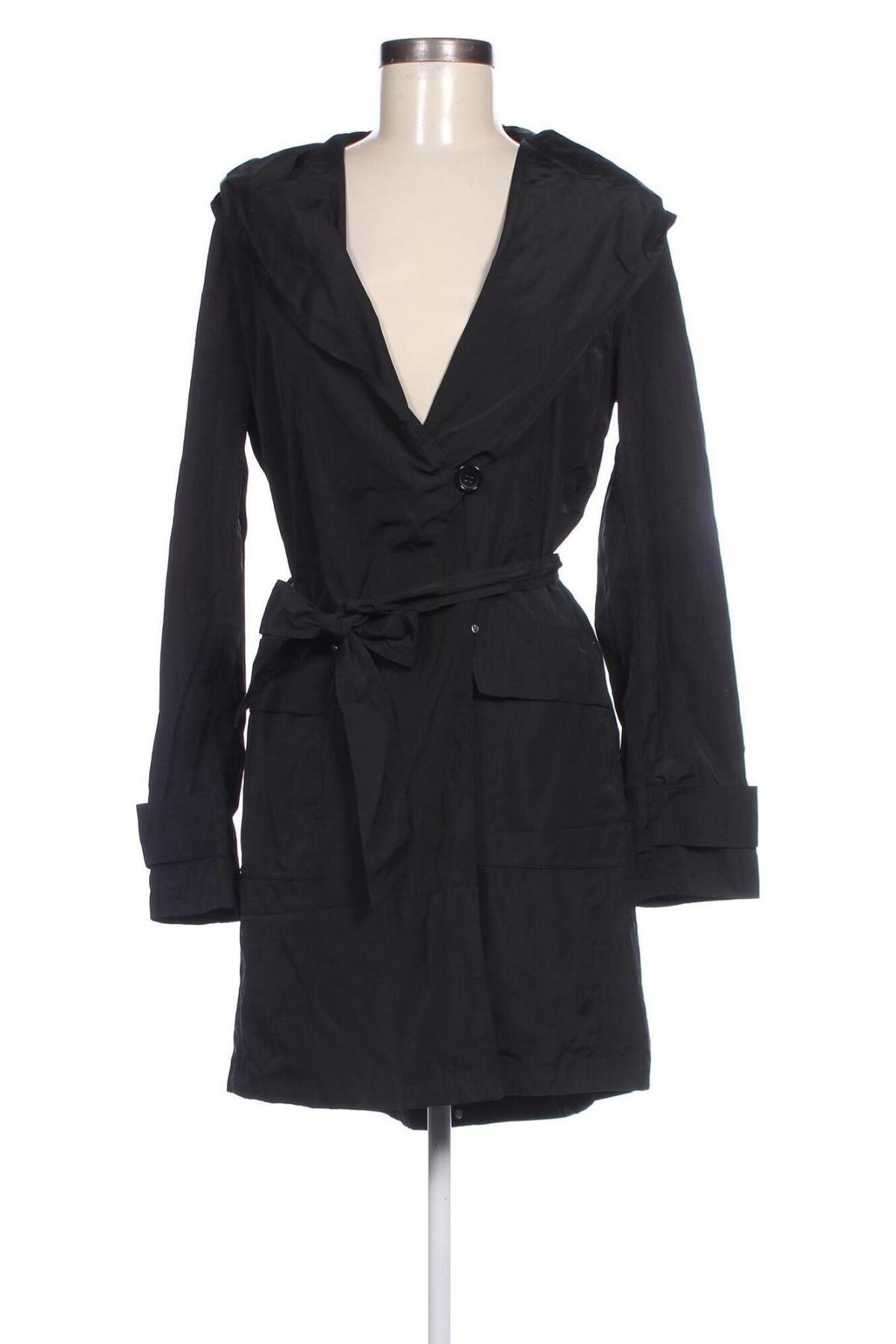 Trench de femei, Mărime M, Culoare Negru, Preț 33,99 Lei