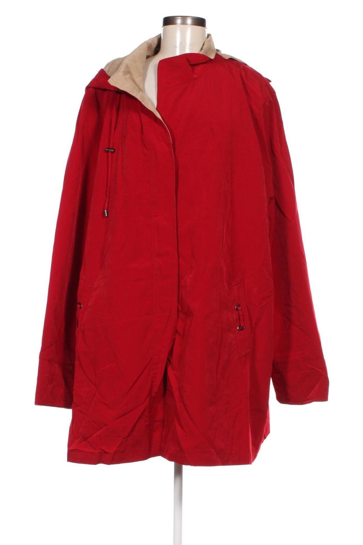 Damen Trench Coat, Größe XXL, Farbe Rot, Preis € 19,49