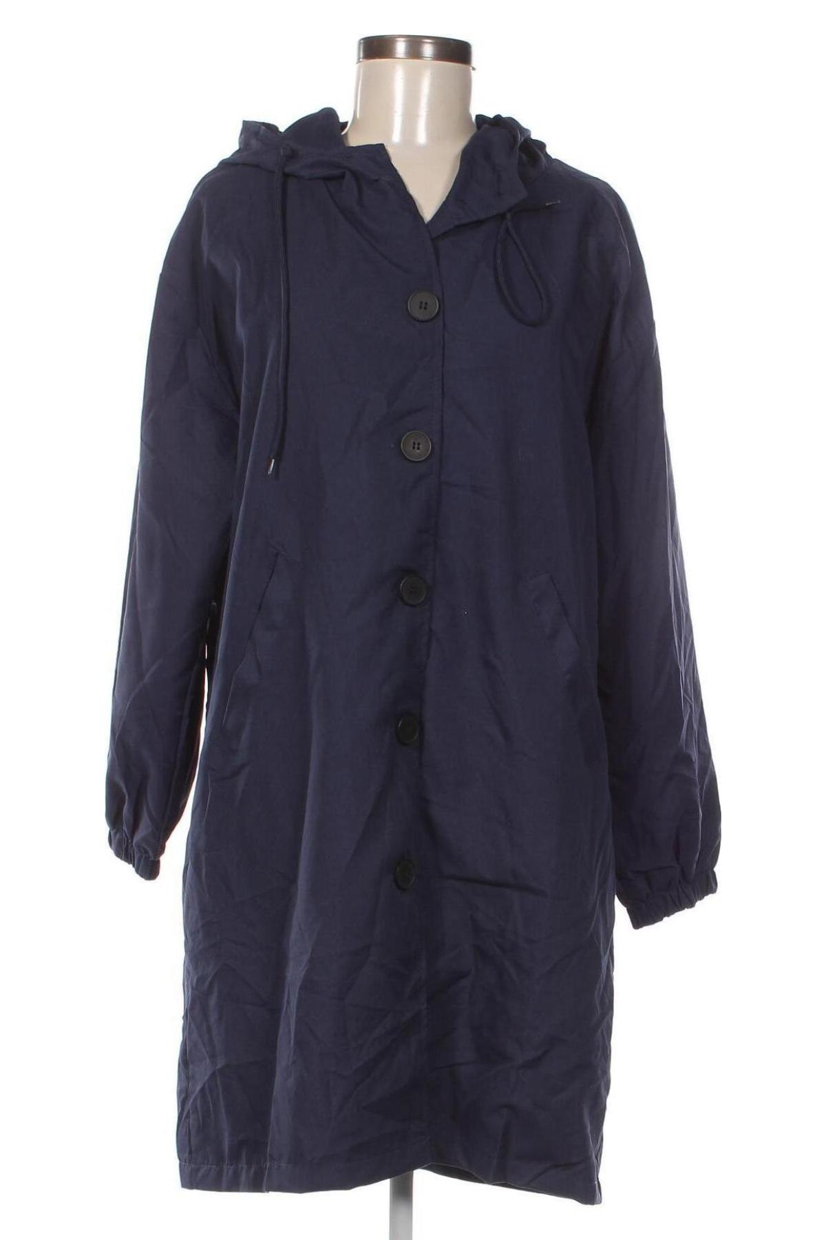 Damen Trenchcoat, Größe XXL, Farbe Blau, Preis 21,99 €