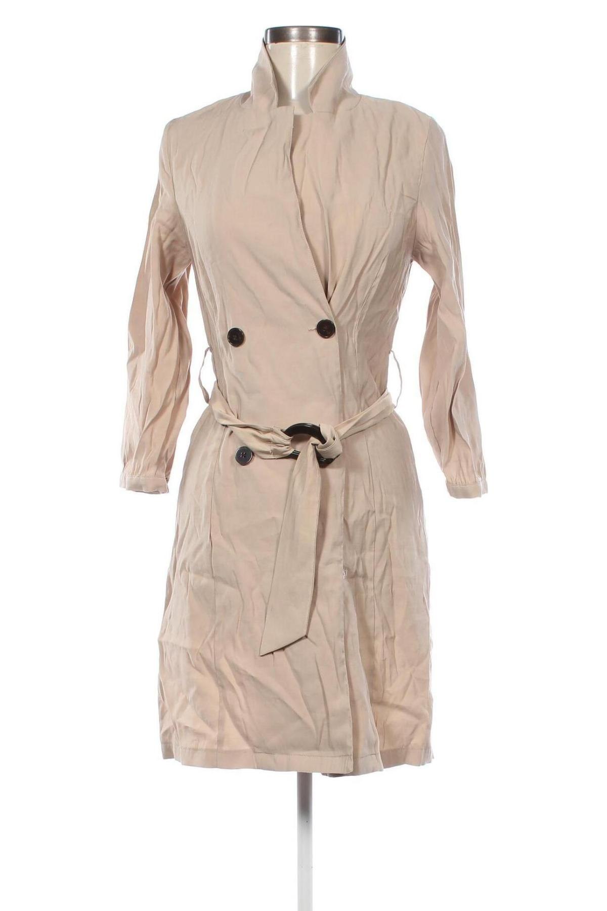 Damen Trenchcoat Mango, Größe M, Farbe Beige, Preis 24,99 €