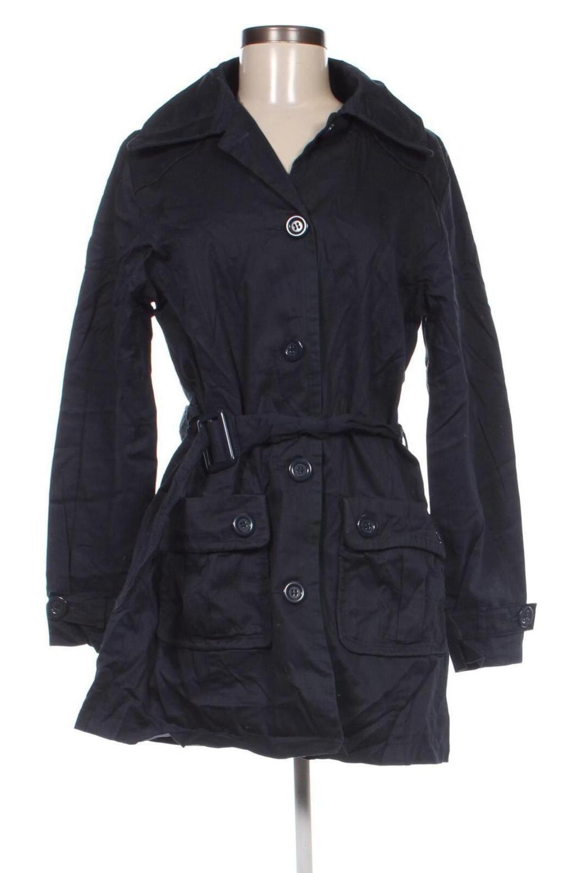 Damen Trench Coat Port Louis, Größe M, Farbe Blau, Preis € 40,99