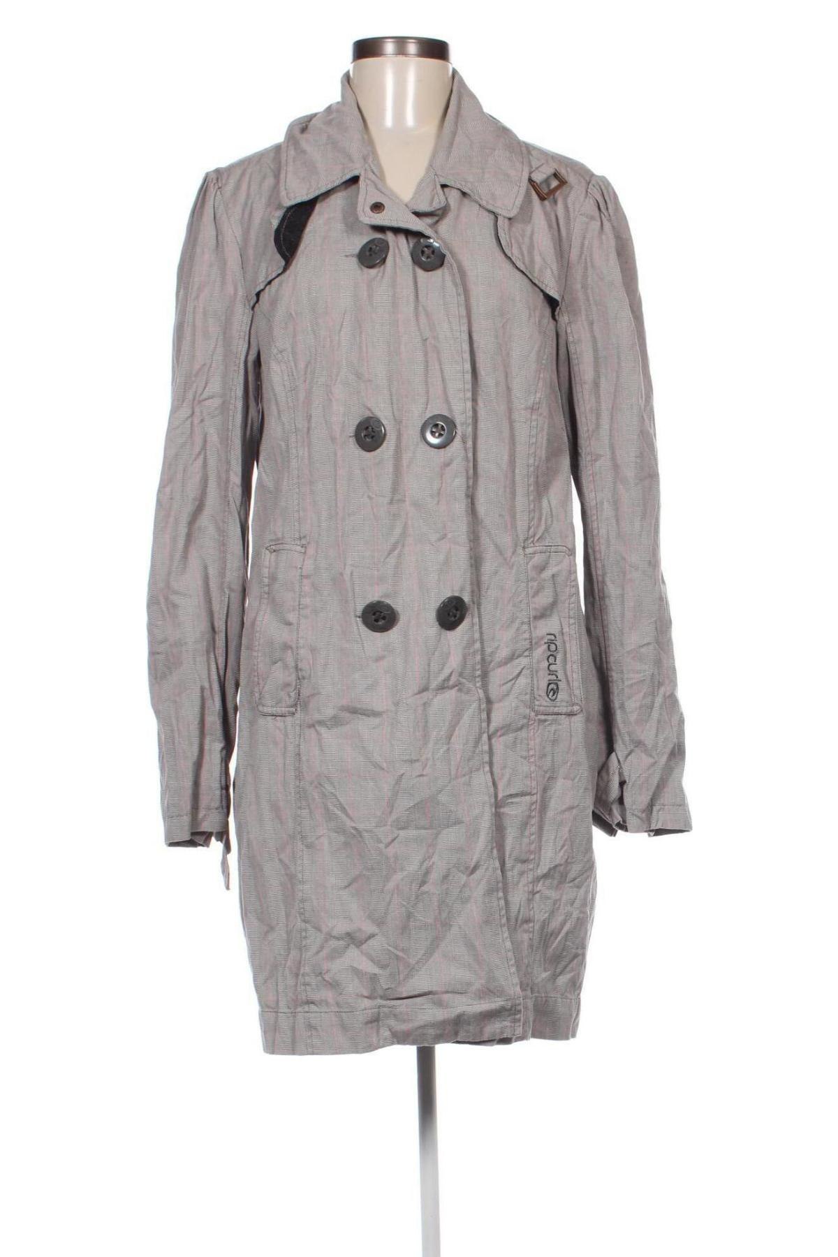 Damen Trench Coat Rip Curl, Größe L, Farbe Mehrfarbig, Preis € 10,49