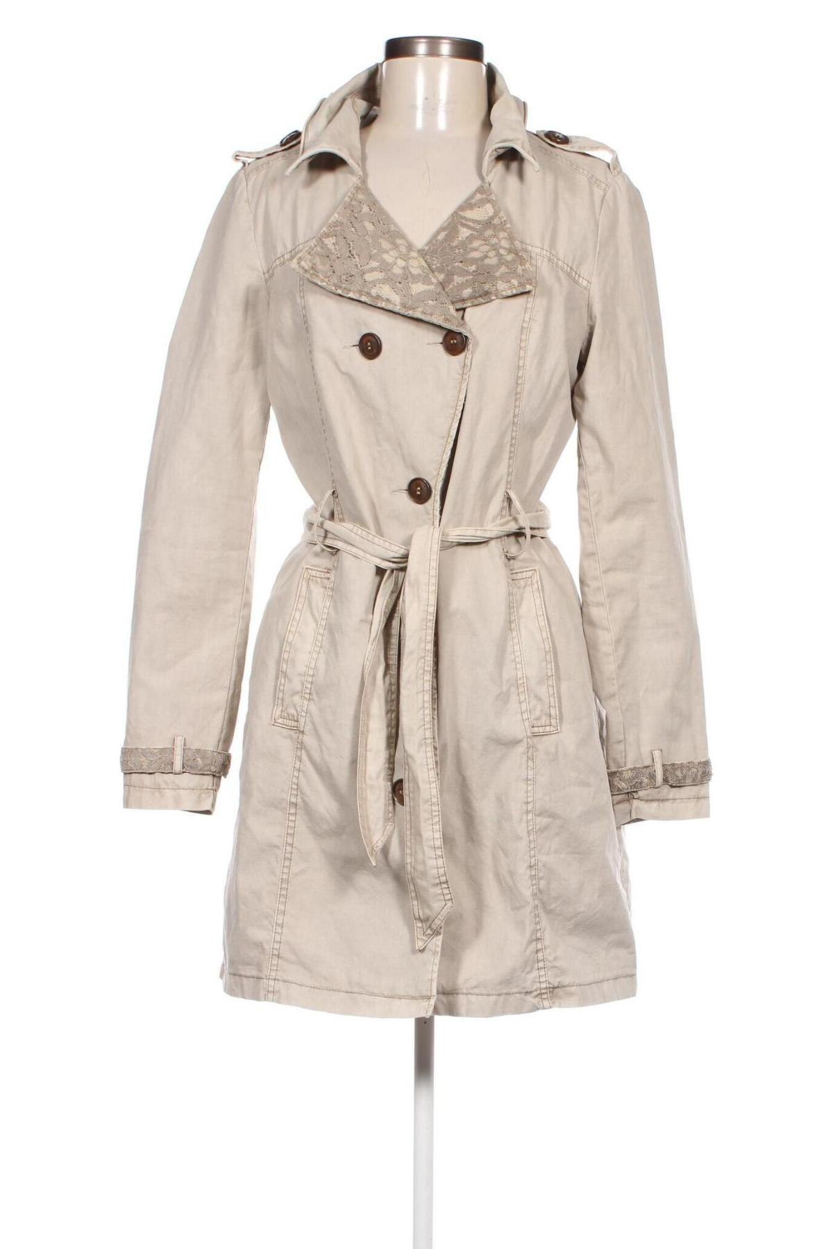 Damen Trench Coat Street One, Größe M, Farbe Beige, Preis € 27,49