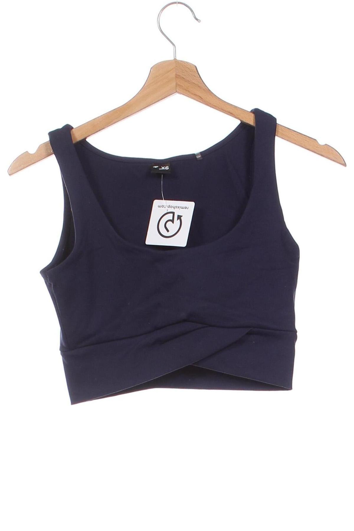 Damen Sporttop 4F, Größe XS, Farbe Blau, Preis 10,24 €