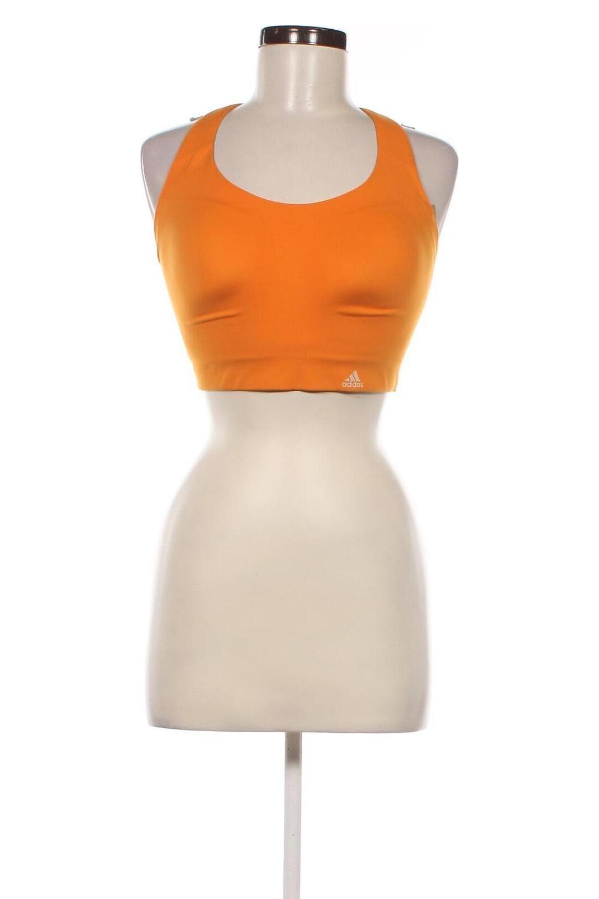 Damen Sporttop Adidas, Größe L, Farbe Orange, Preis € 45,76