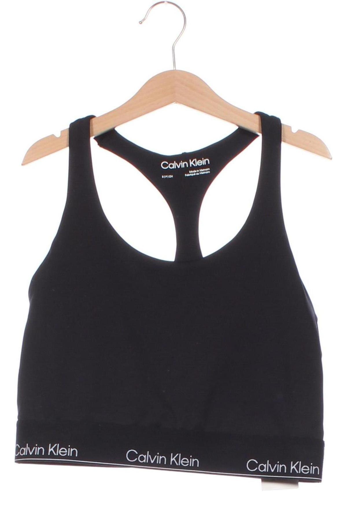 Damen Sporttop Calvin Klein, Größe S, Farbe Schwarz, Preis € 57,49