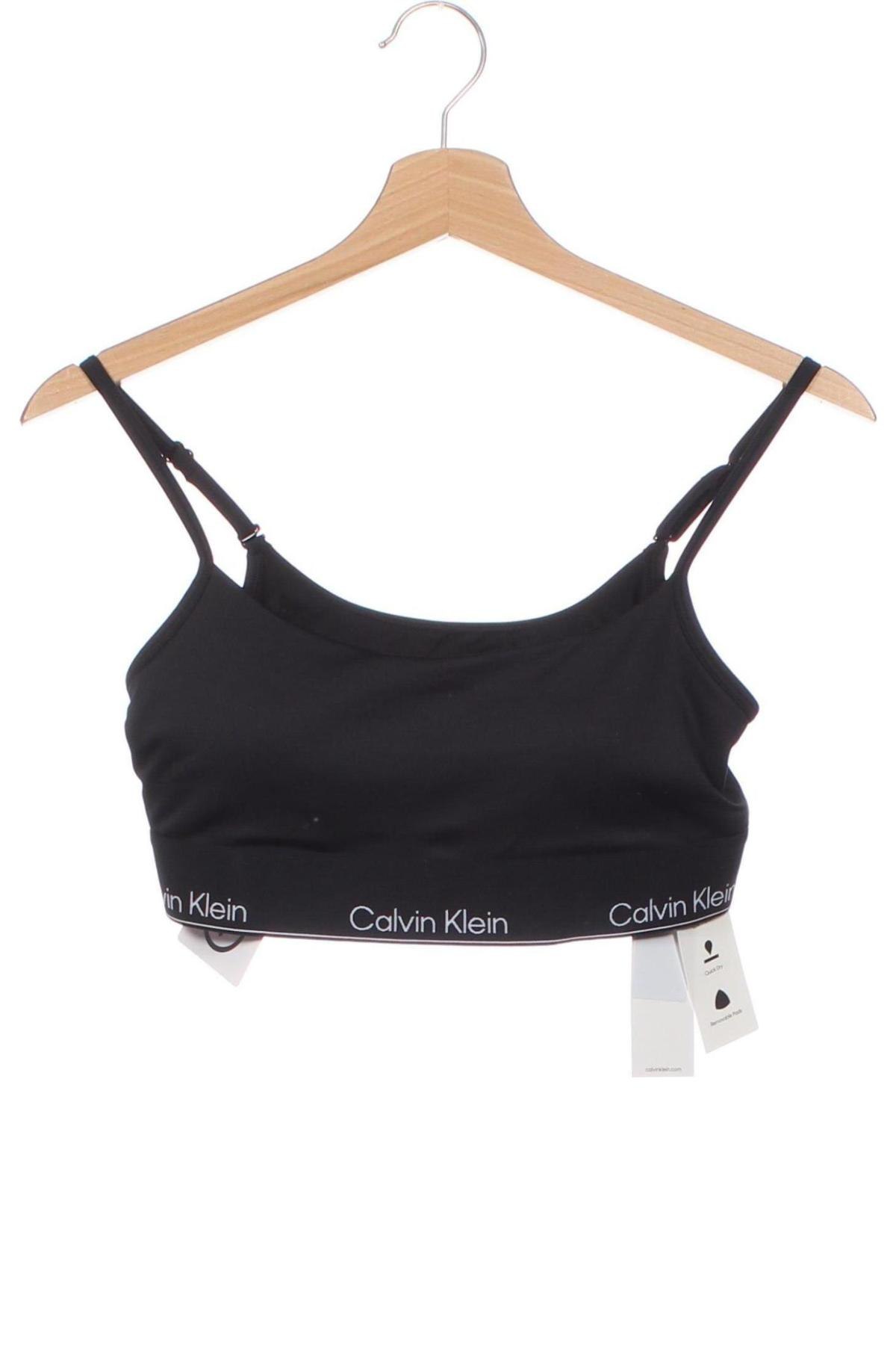 Top sport de damă. Calvin Klein, Mărime S, Culoare Negru, Preț 175,99 Lei