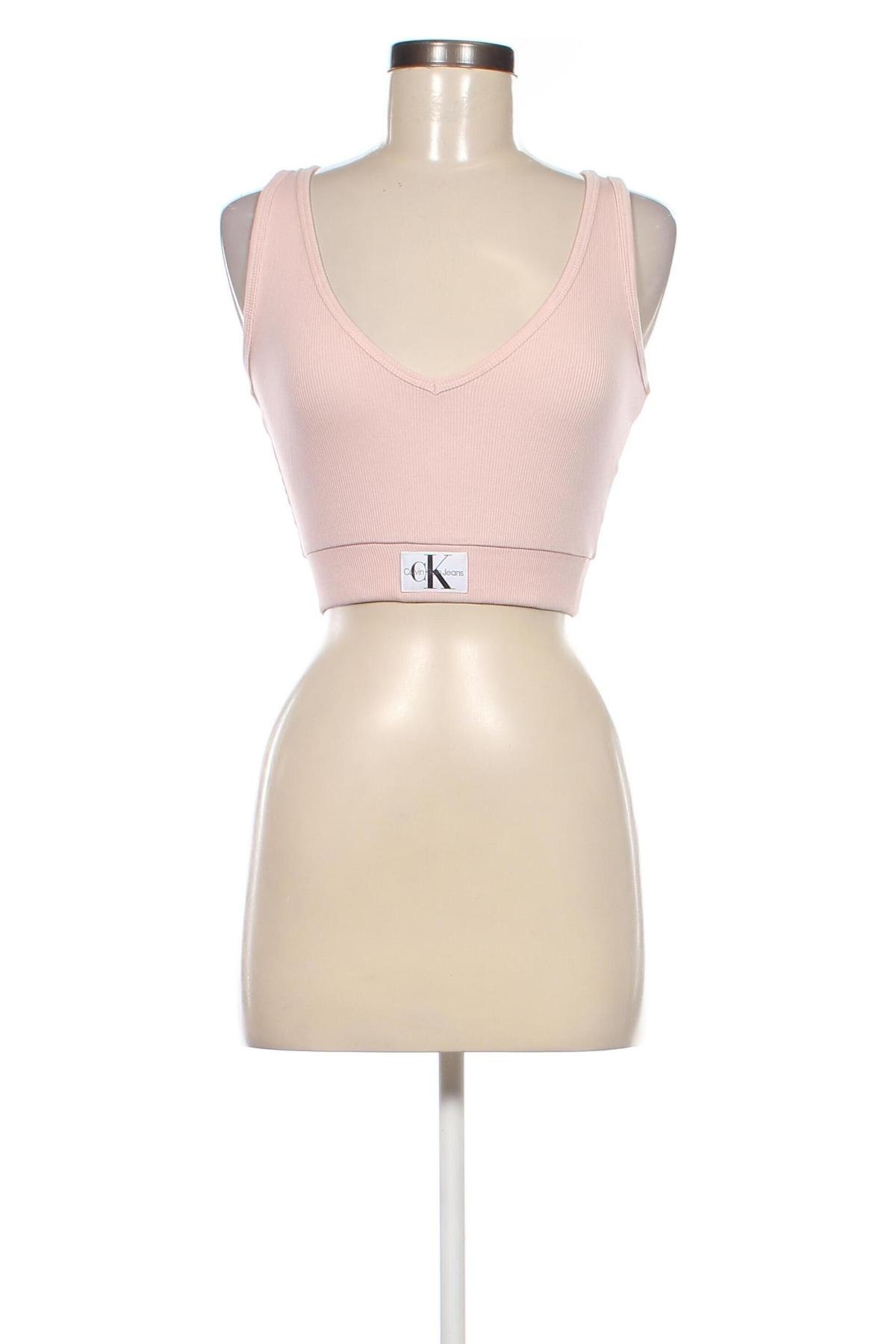 Damen Sporttop Calvin Klein Jeans, Größe S, Farbe Rosa, Preis 37,99 €