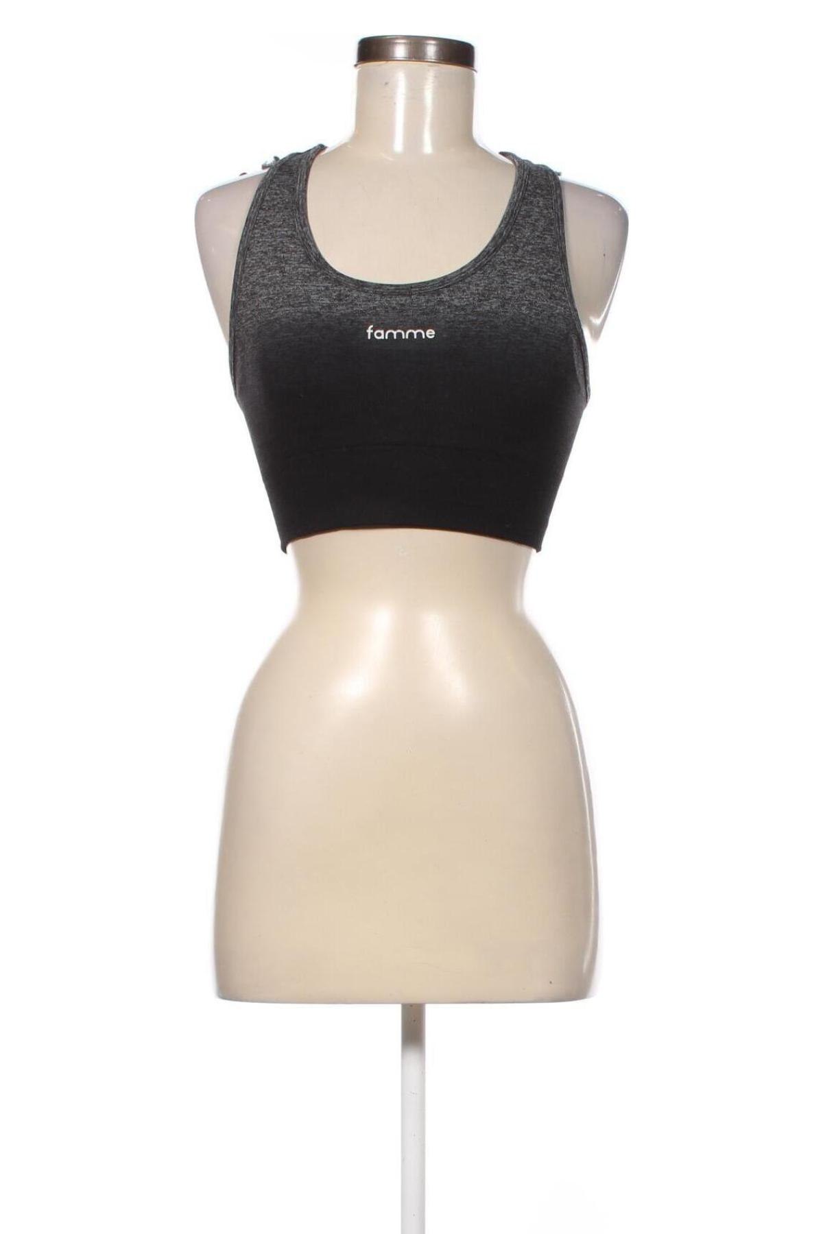 Damen Sporttop Famme, Größe XS, Farbe Grau, Preis 7,99 €