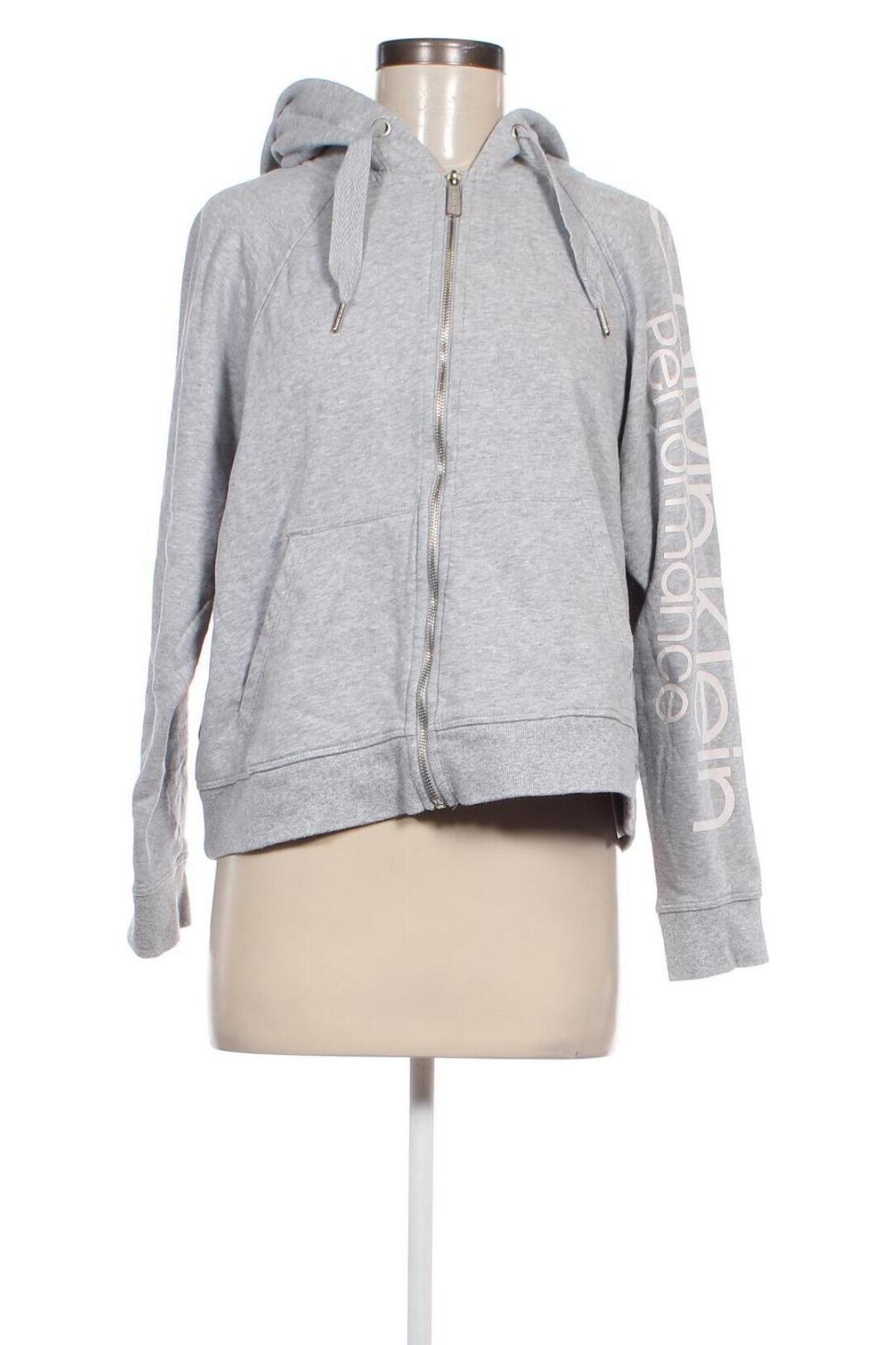 Damen Sweatshirt Calvin Klein, Größe L, Farbe Grau, Preis 54,99 €