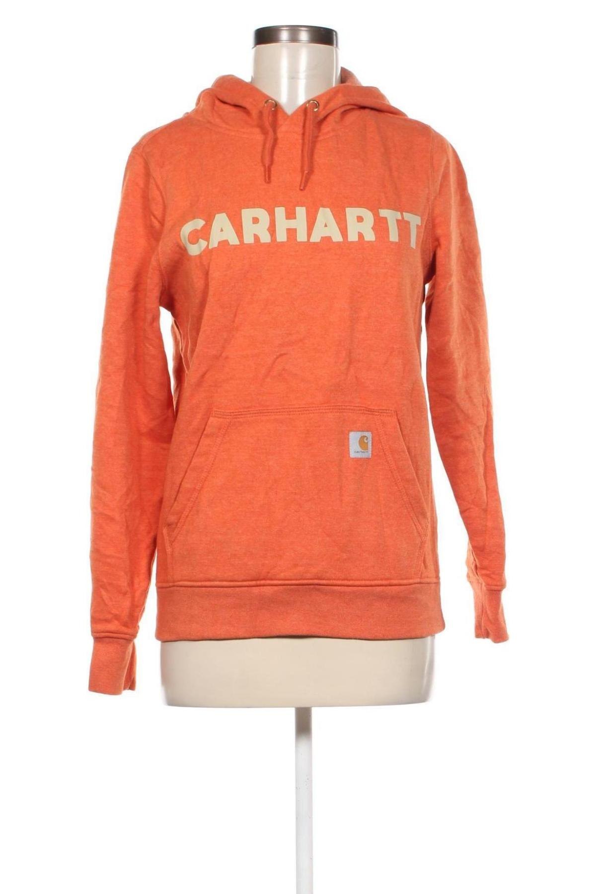 Дамски суичър Carhartt, Размер XS, Цвят Оранжев, Цена 34,49 лв.