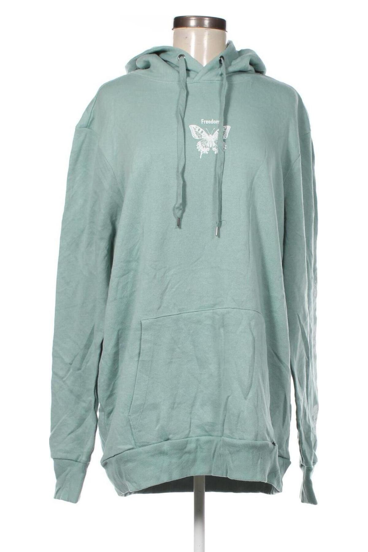 Damen Sweatshirt No Boundaries, Größe L, Farbe Grün, Preis € 10,49