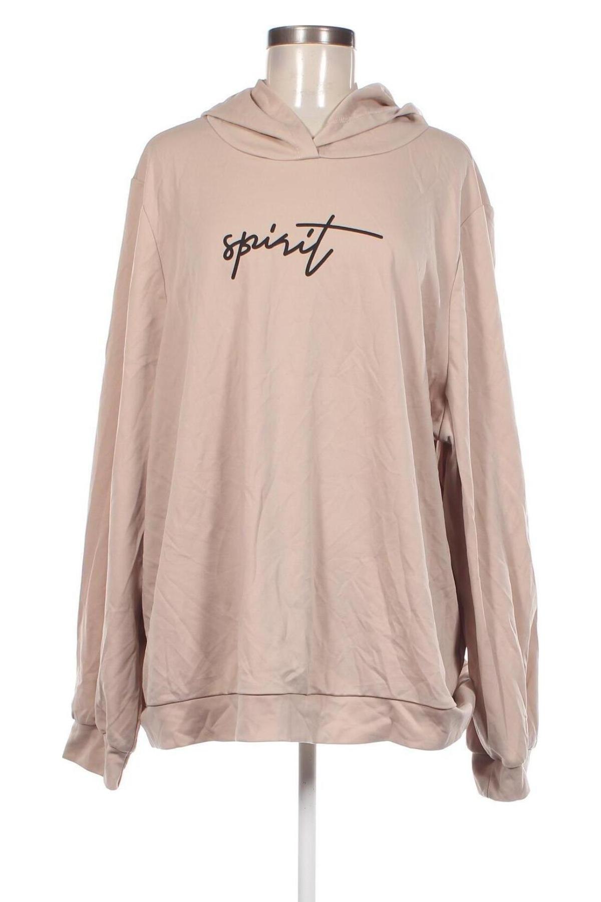 Damen Sweatshirt SHEIN, Größe 4XL, Farbe Beige, Preis € 20,49