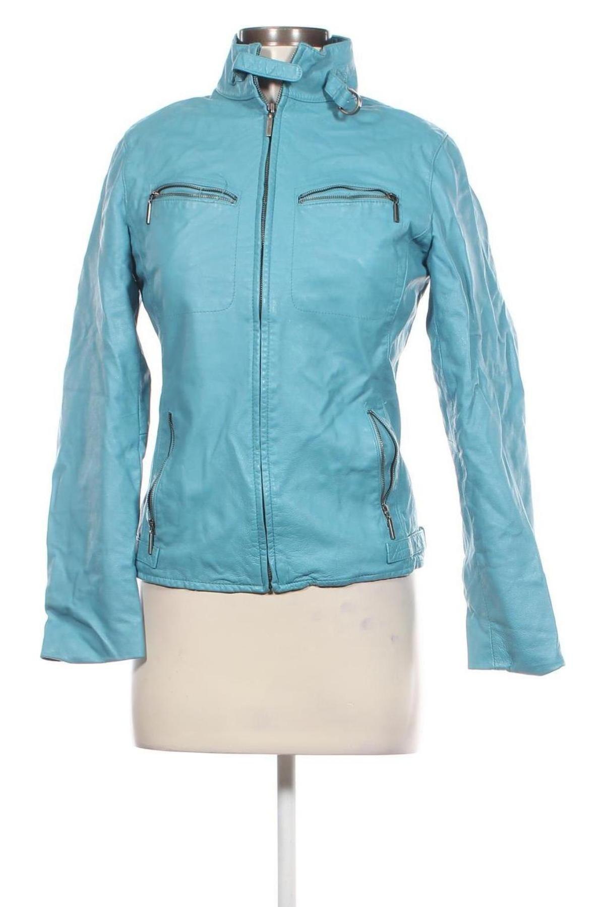 Damen Lederjacke Arma, Größe M, Farbe Blau, Preis € 167,49