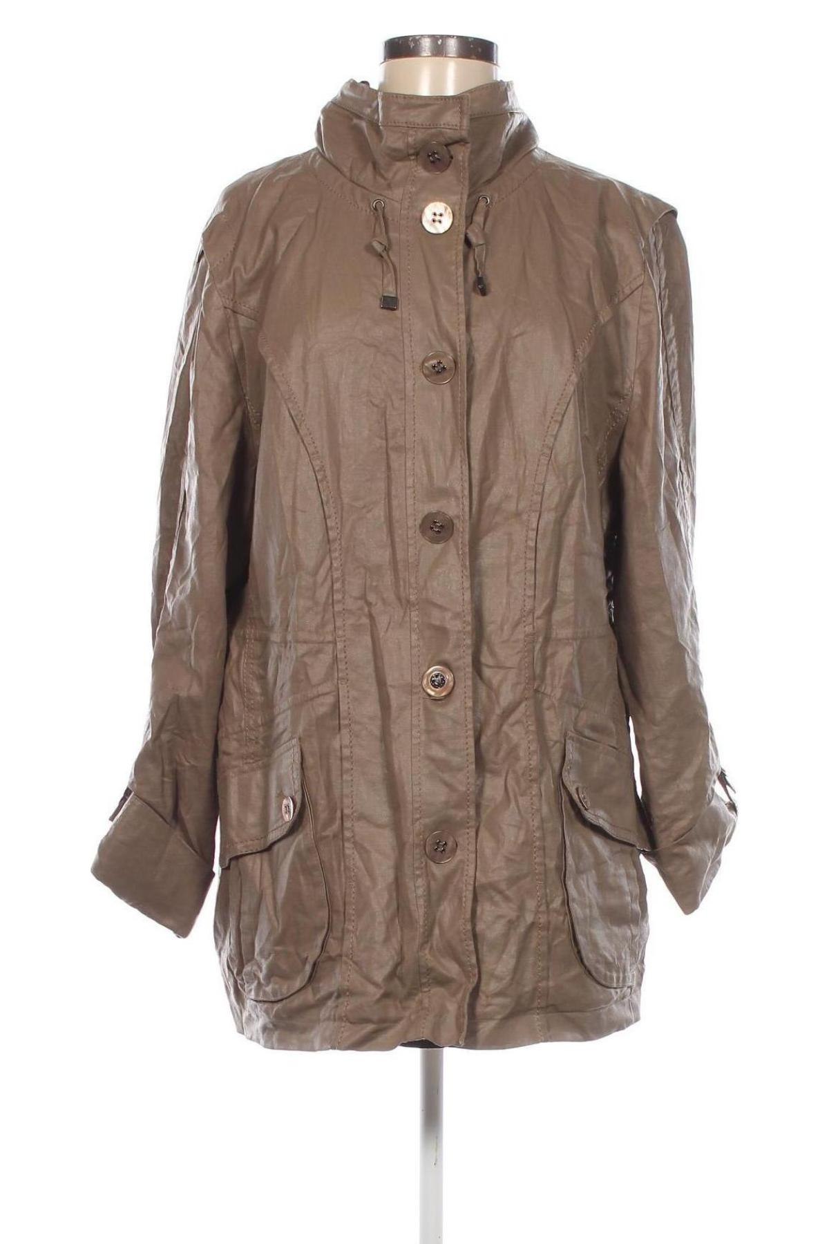 Damen Lederjacke Gerry Weber, Größe L, Farbe Braun, Preis € 8,99