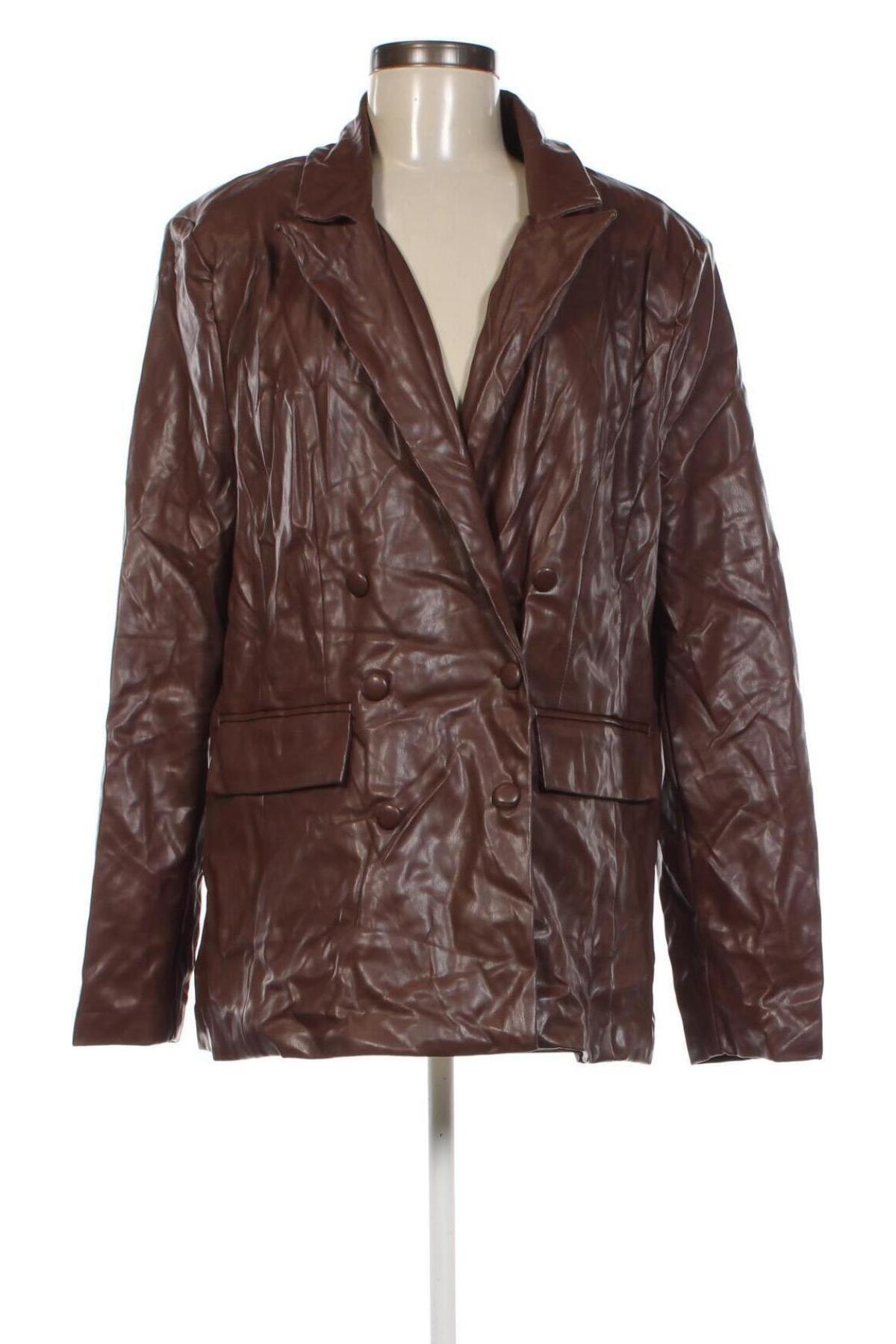 Damen Lederjacke Katies, Größe XL, Farbe Braun, Preis € 30,99