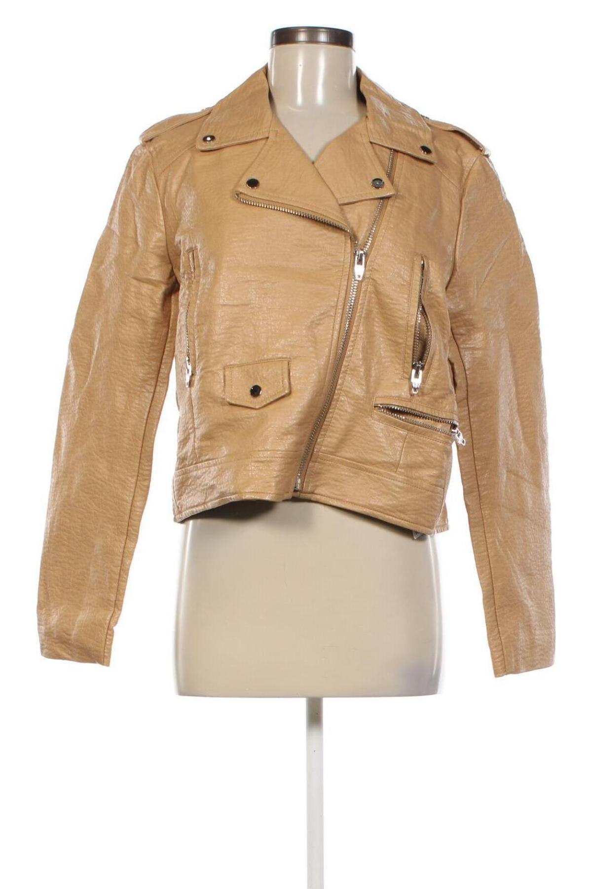 Damen Lederjacke Lulu & Rose, Größe L, Farbe Braun, Preis € 17,99