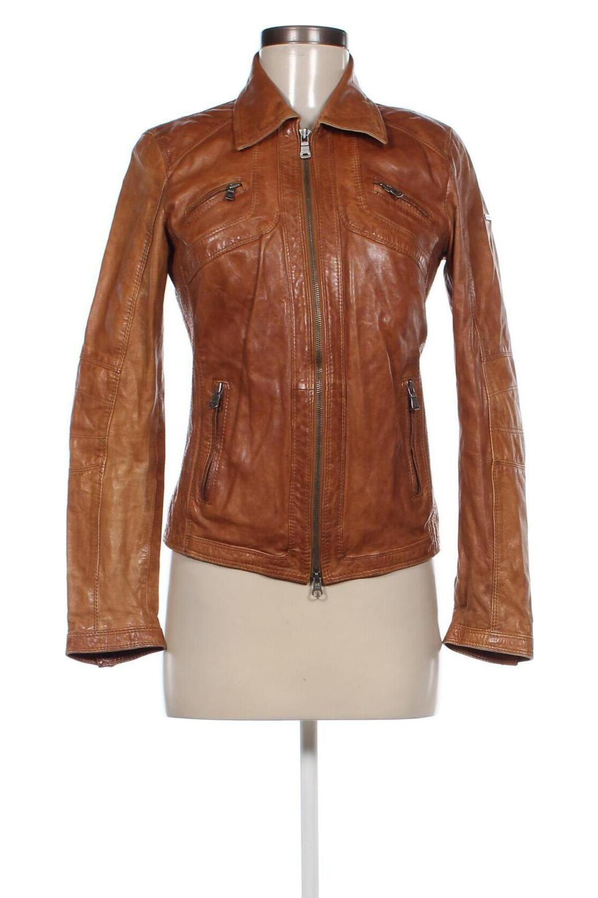 Damen Lederjacke Milestone, Größe XS, Farbe Braun, Preis € 55,99