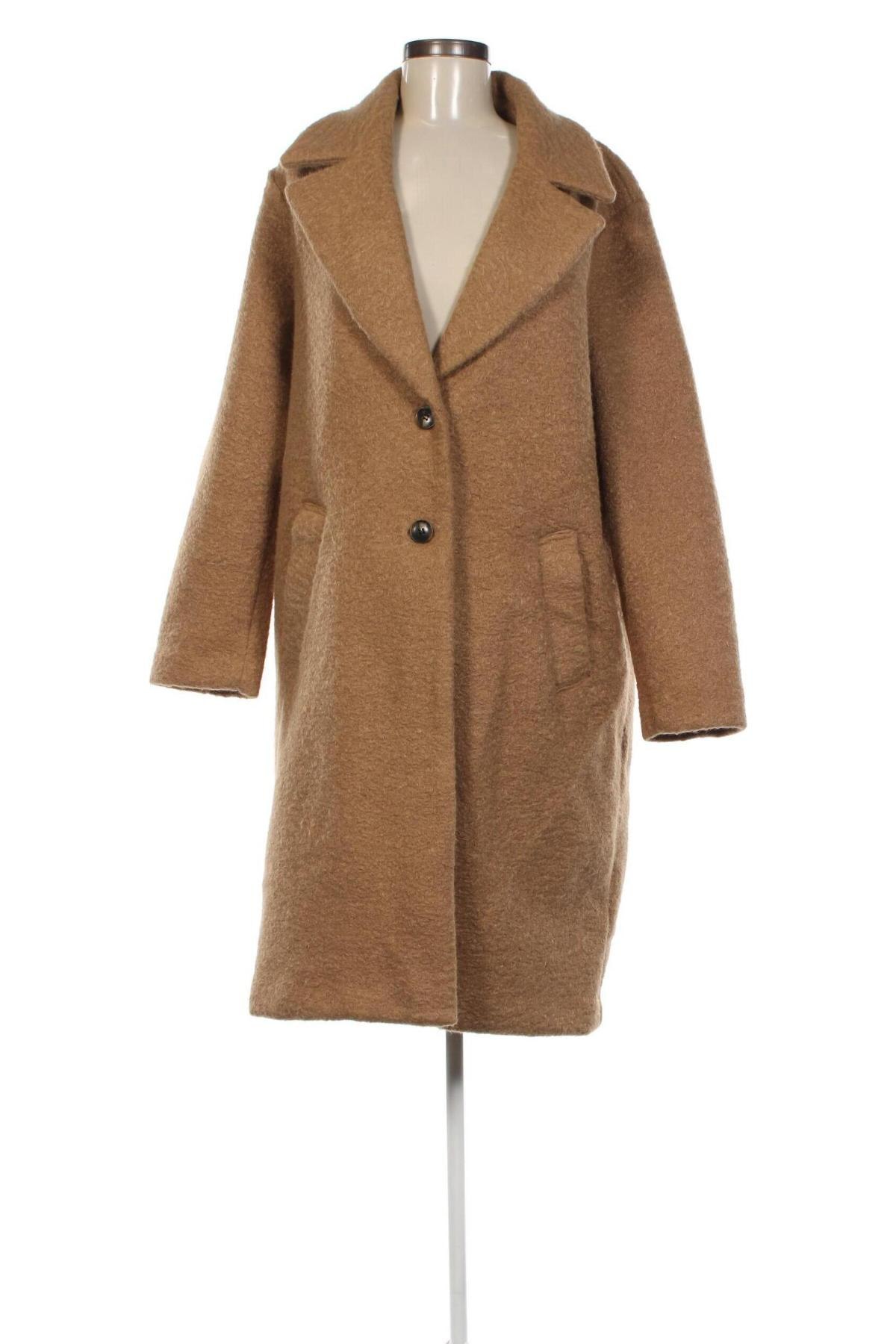 Damenmantel Vero Moda, Größe L, Farbe Beige, Preis € 19,99