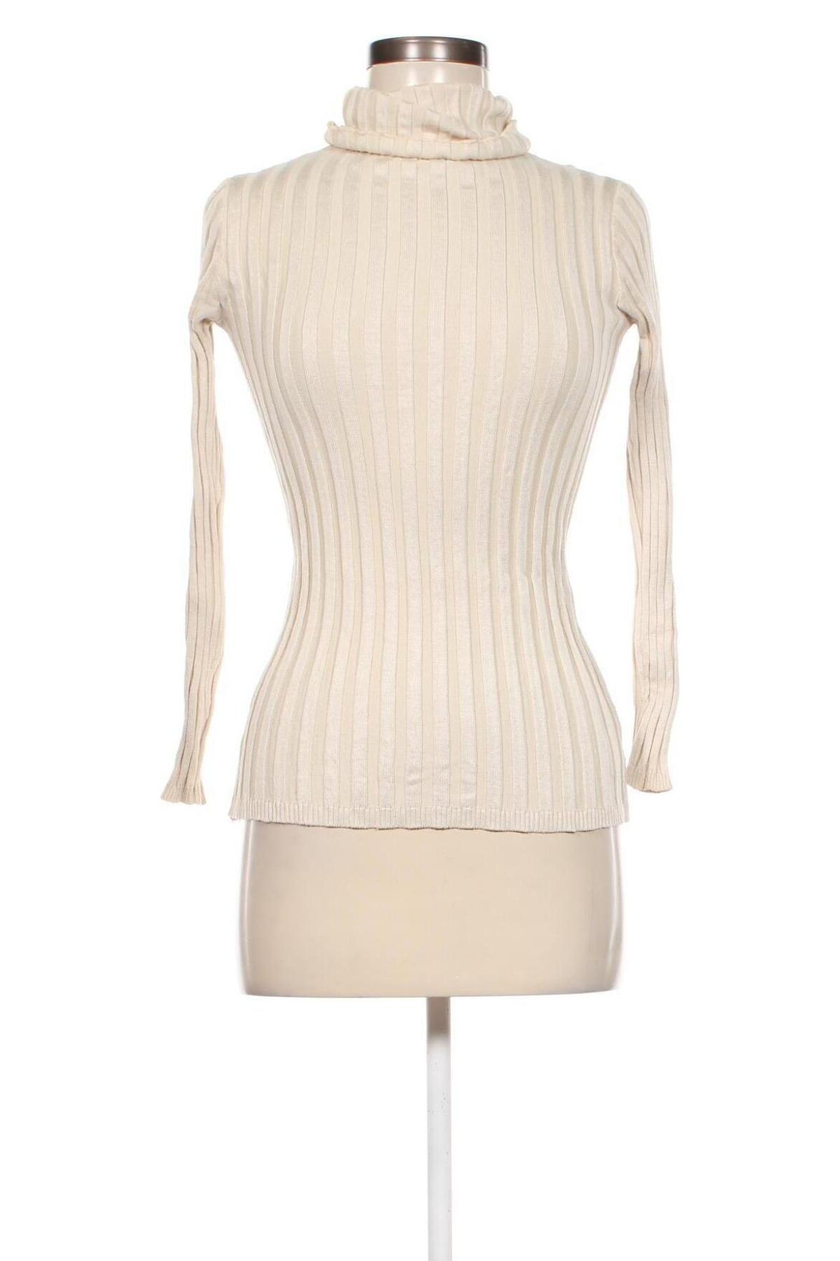 Damen Rollkragen, Größe S, Farbe Beige, Preis € 11,49