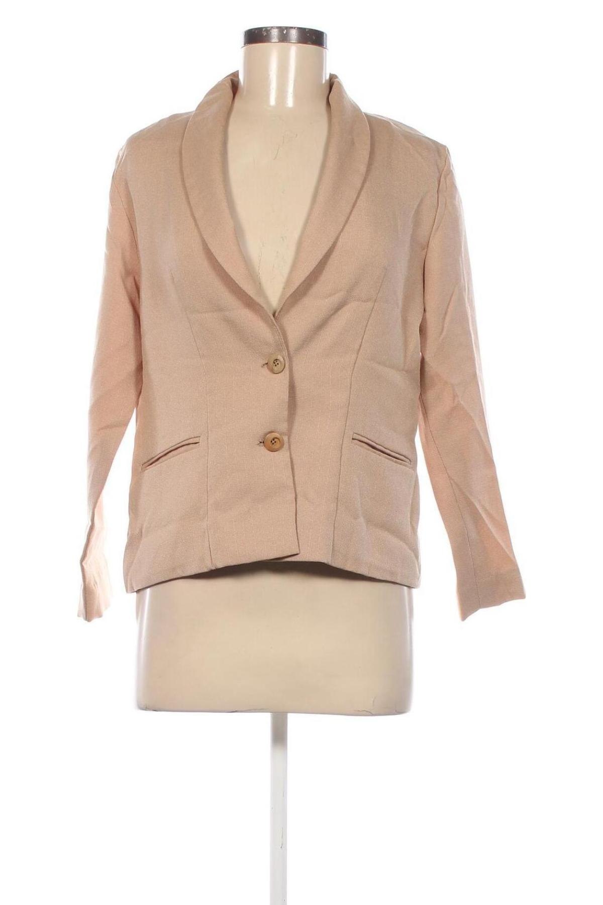 Damen Blazer, Größe M, Farbe Beige, Preis 11,99 €