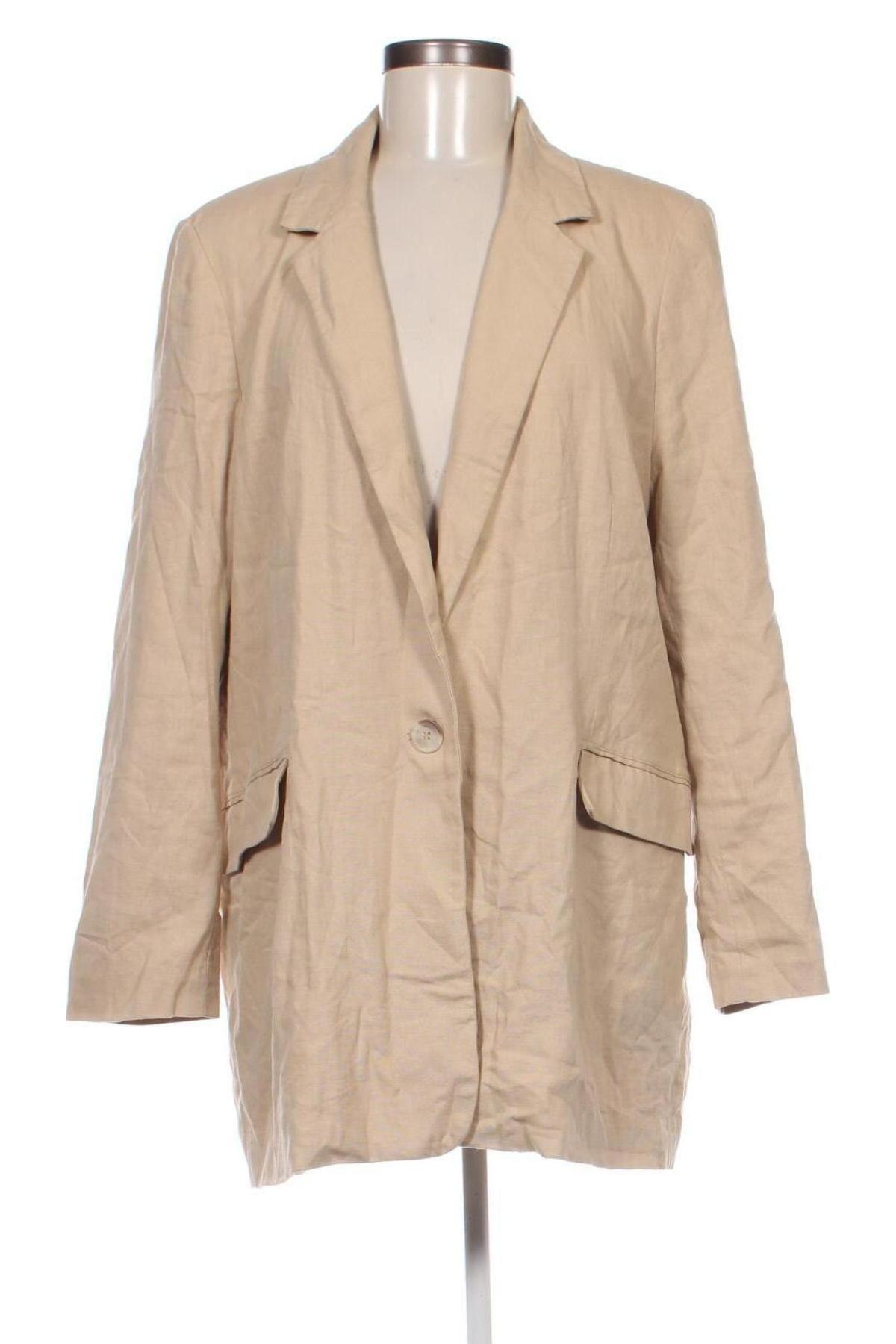 Damen Blazer, Größe XL, Farbe Beige, Preis 15,99 €