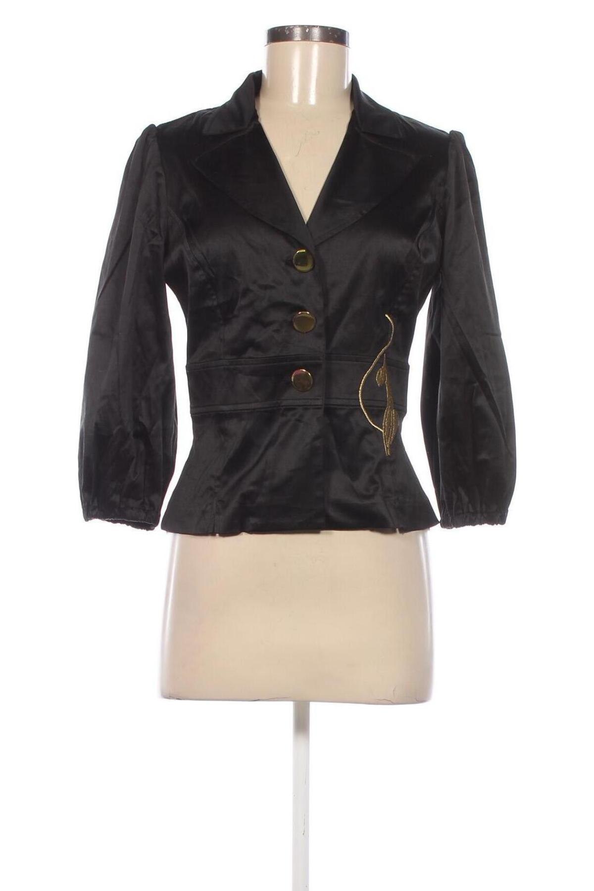 Sacou de femei Baby Phat, Mărime M, Culoare Negru, Preț 112,99 Lei