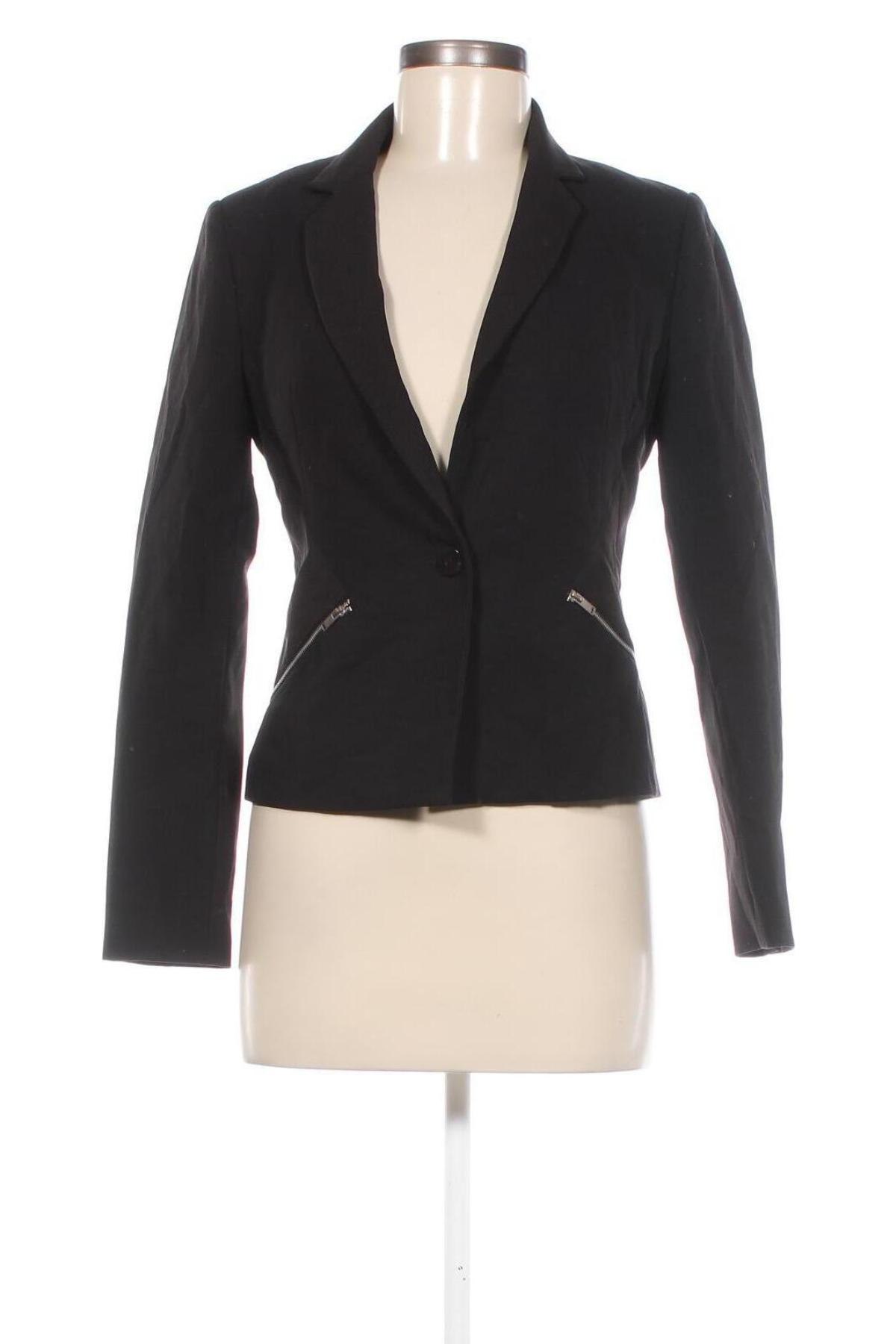 Damen Blazer Bershka, Größe S, Farbe Schwarz, Preis 33,99 €