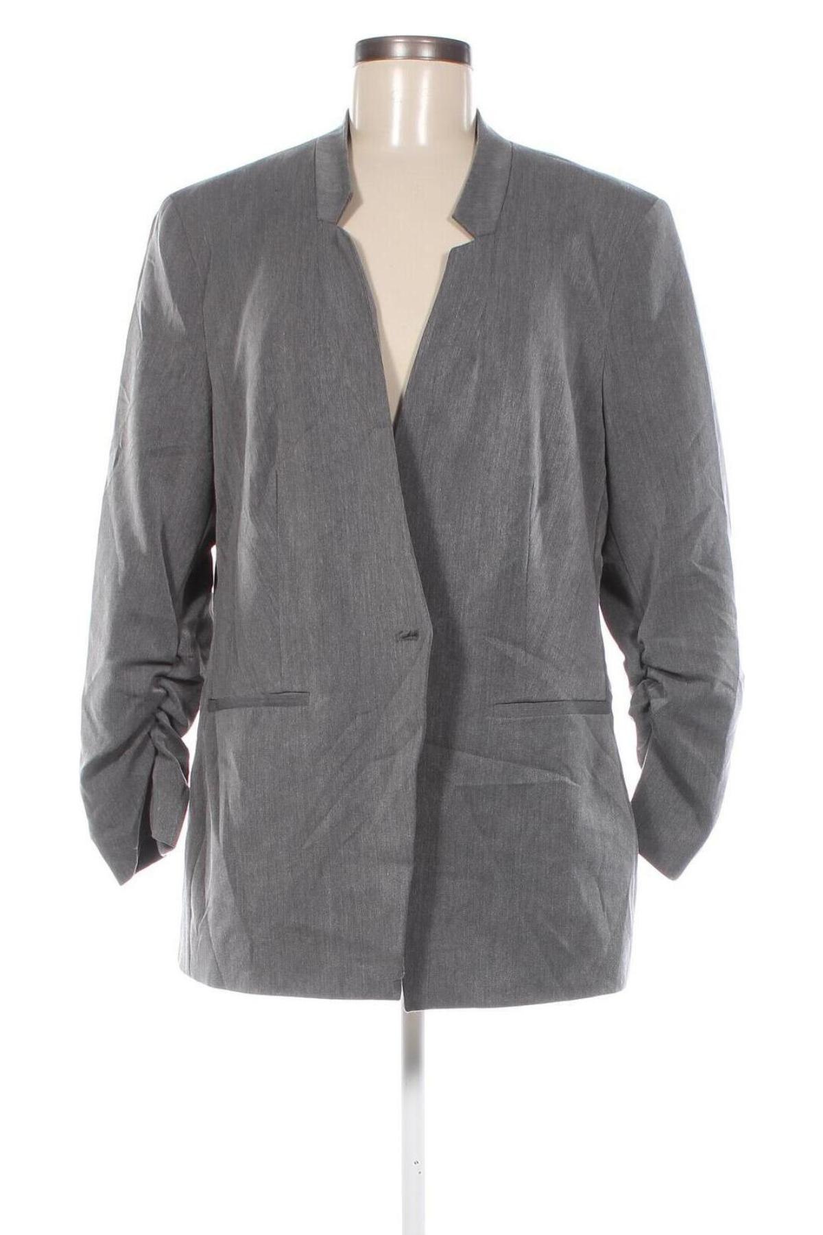 Damen Blazer Body Flirt, Größe XXL, Farbe Grau, Preis 17,49 €