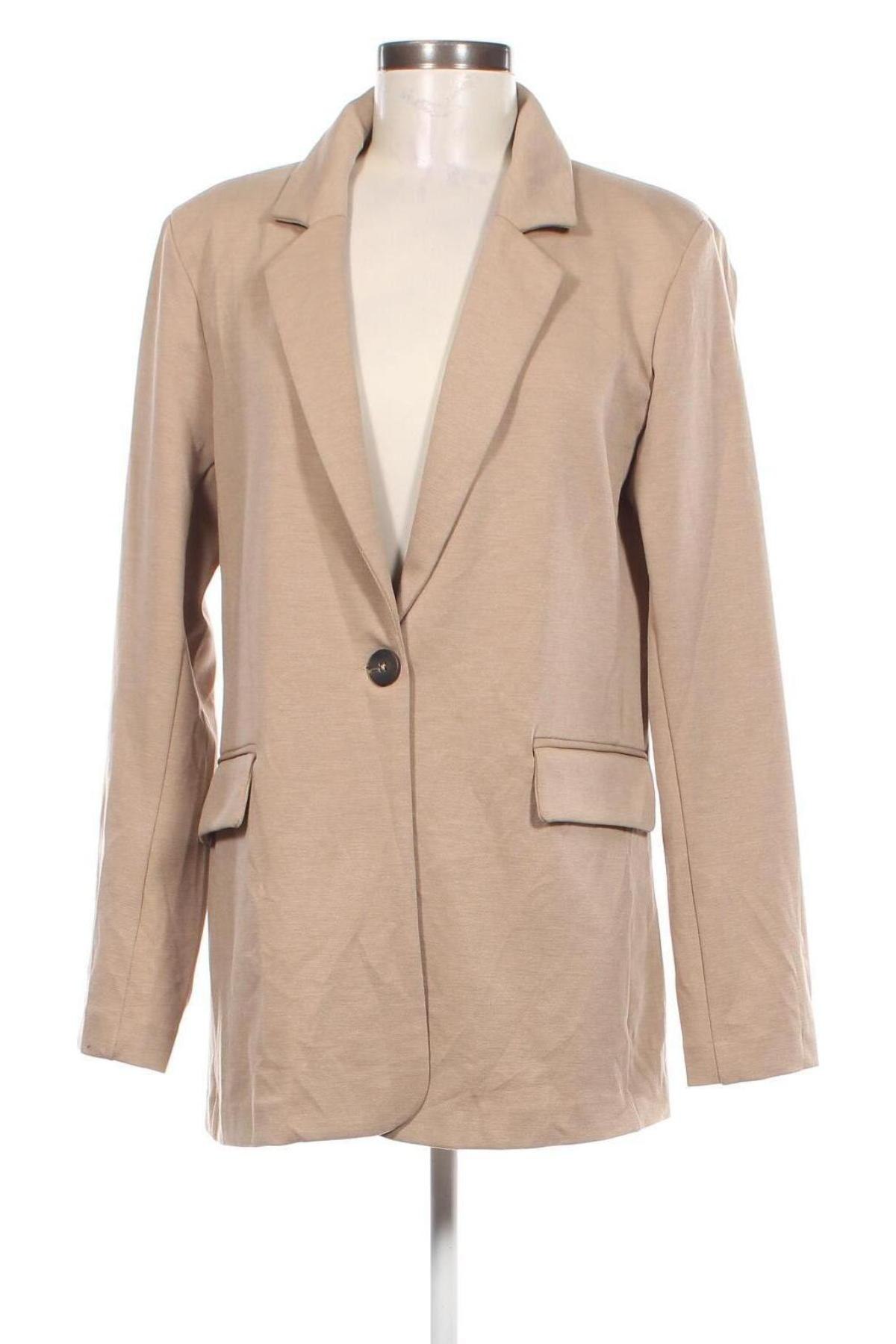 Damen Blazer Free Quent, Größe L, Farbe Beige, Preis € 19,49